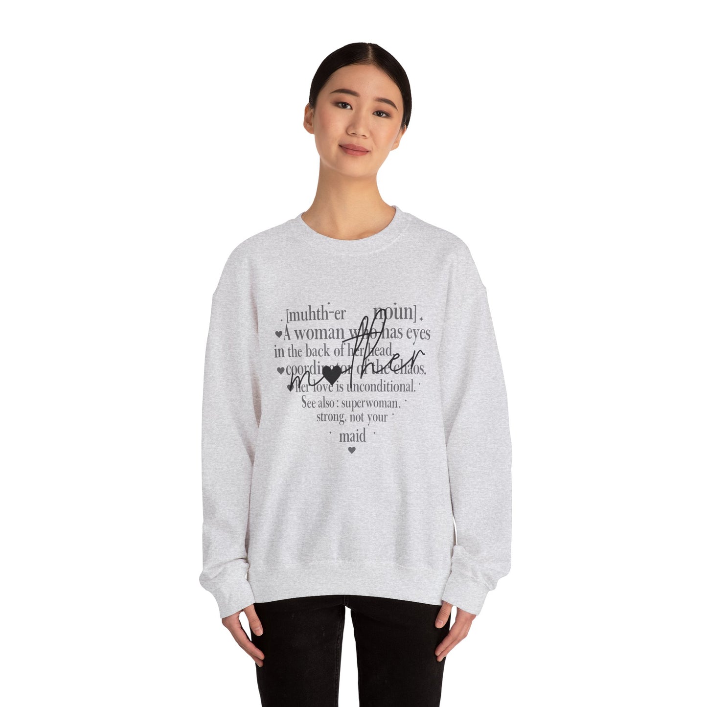 Unisex Heavy Blend™ Crewneck Sweatshirt - 'Muther' Definition