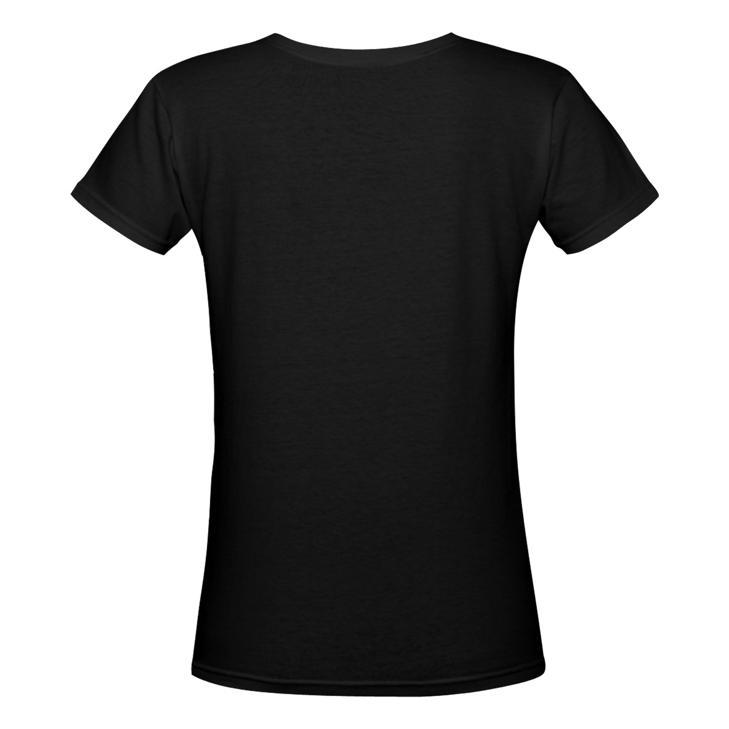 Battery Life of A Teacher Tshirt Women's Deep V-neck T-shirt (Model T19)