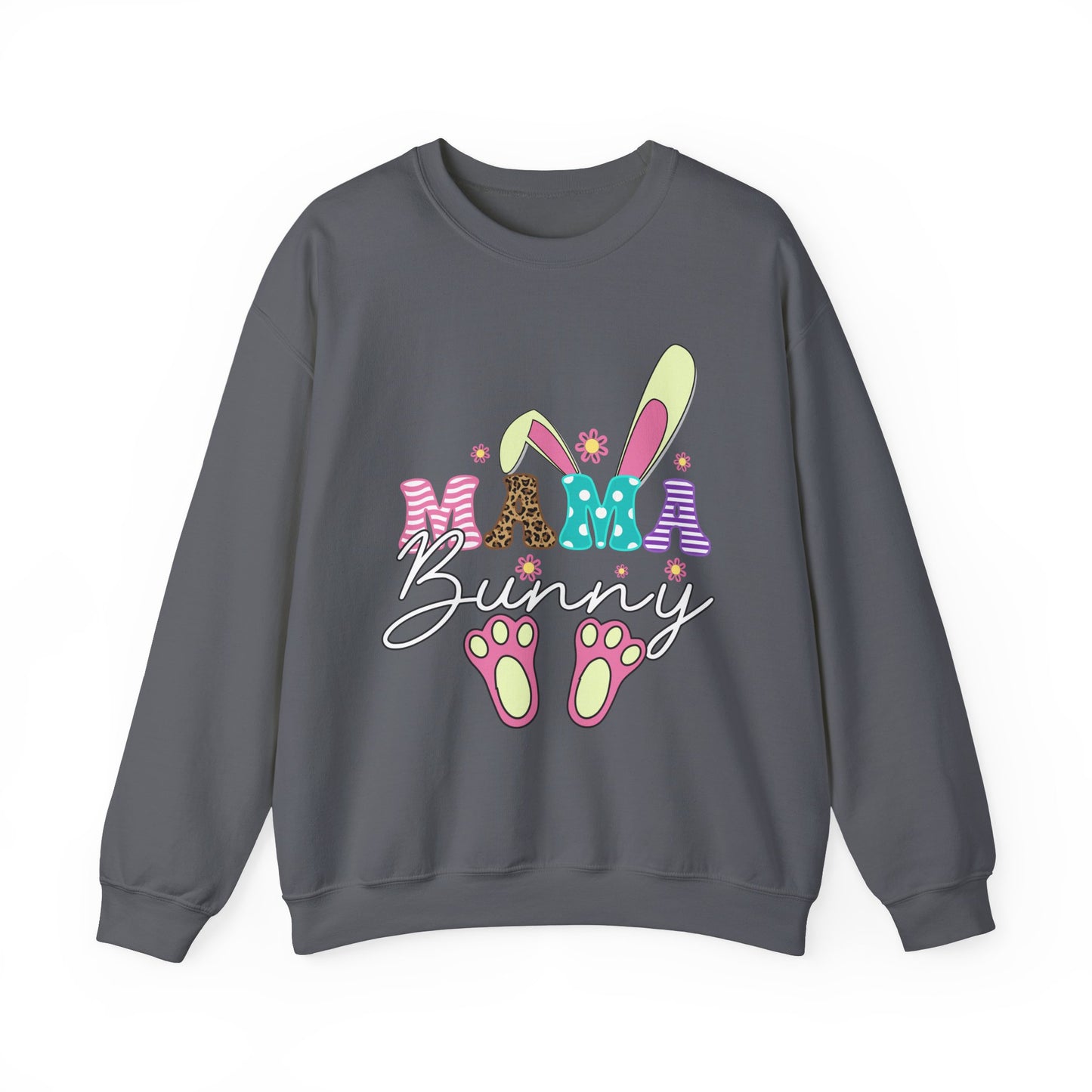 Mama Bunny Unisex Crewneck Sweatshirt - Cute Easter Vibes