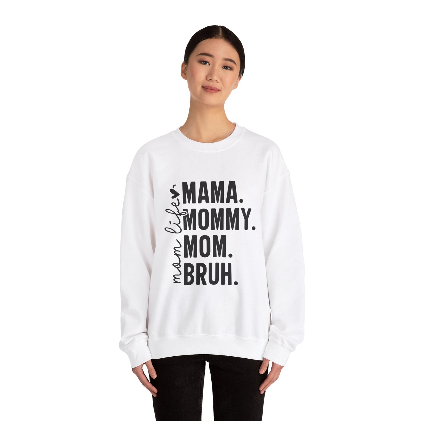 Mama Life Crewneck Sweatshirt - Perfect for Moms on Any Occasion