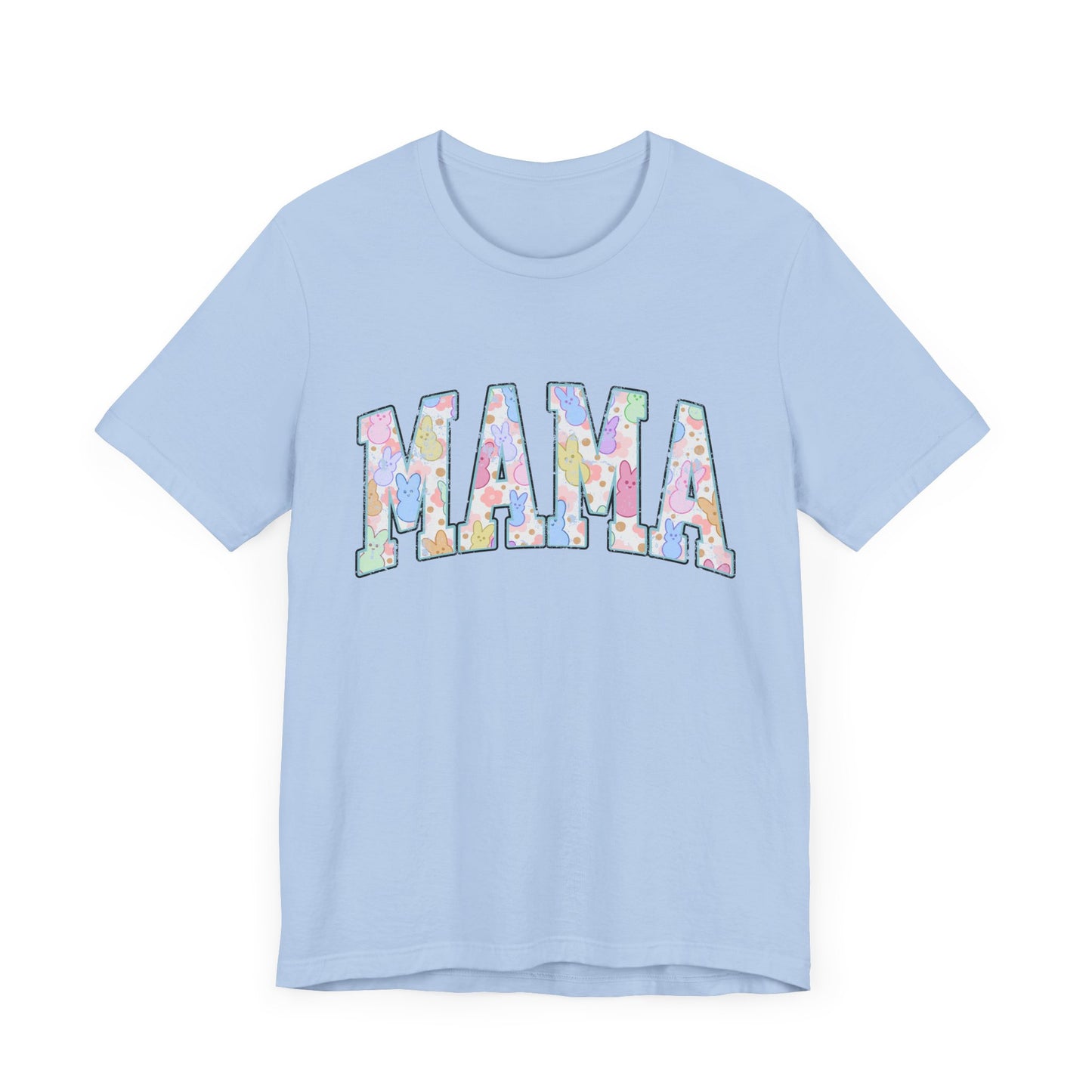 Floral 'Mama' Unisex Jersey Tee - Perfect Gift for Mother's Day