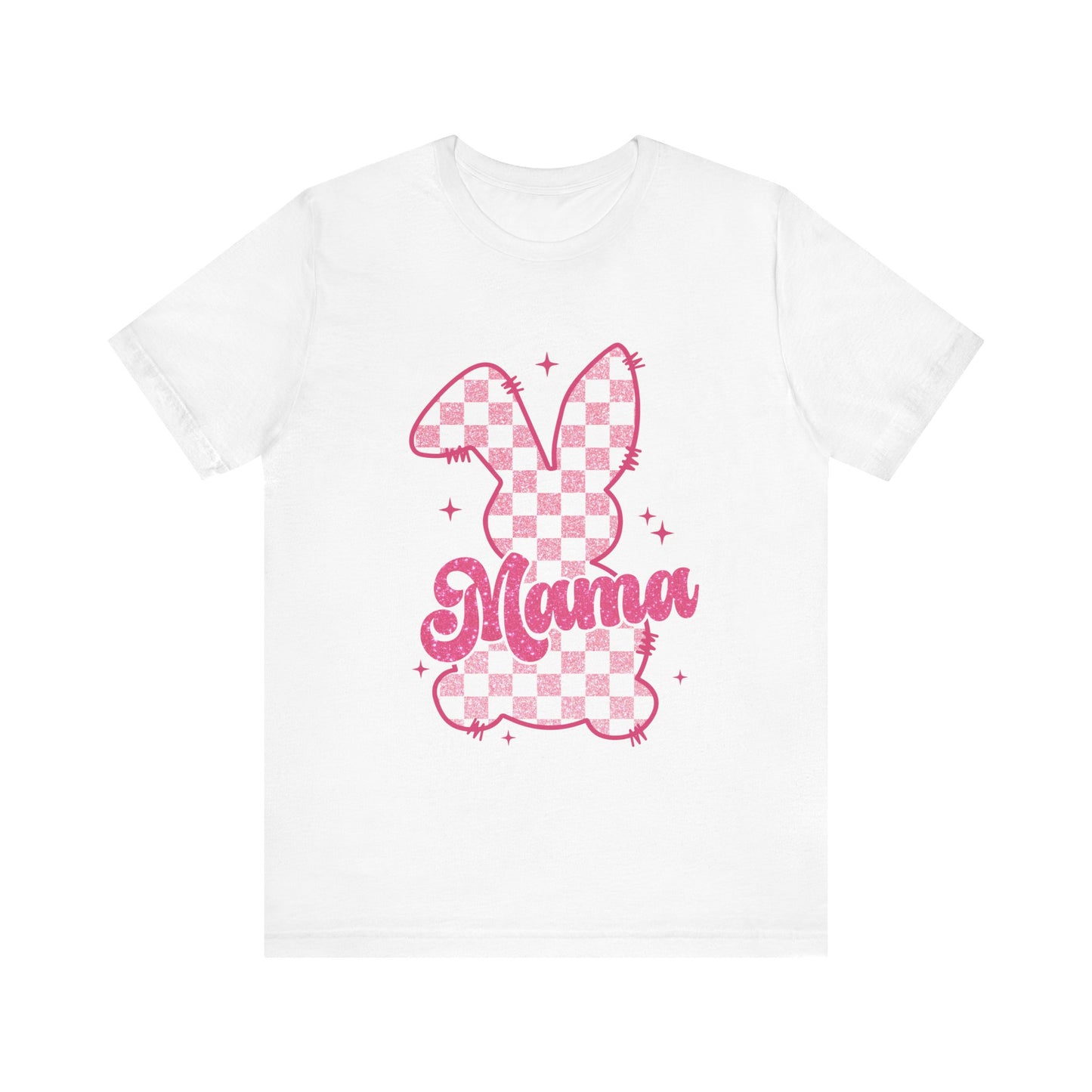 Mama Bunny Short Sleeve Tee - Cute Spring T-Shirt for Moms