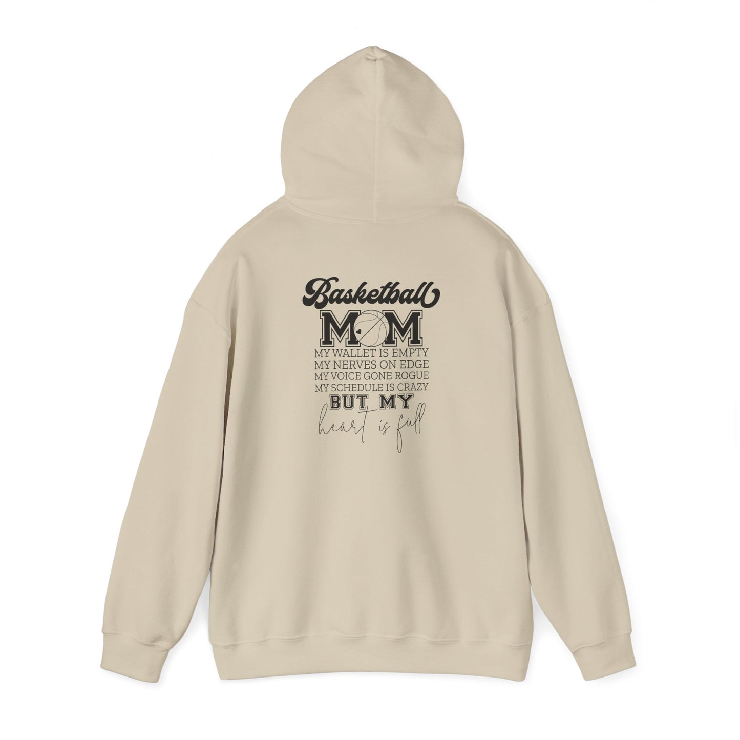 Basketball Mom Unisex Heavy Blend Hoodie - Perfect Gift for Sports Moms