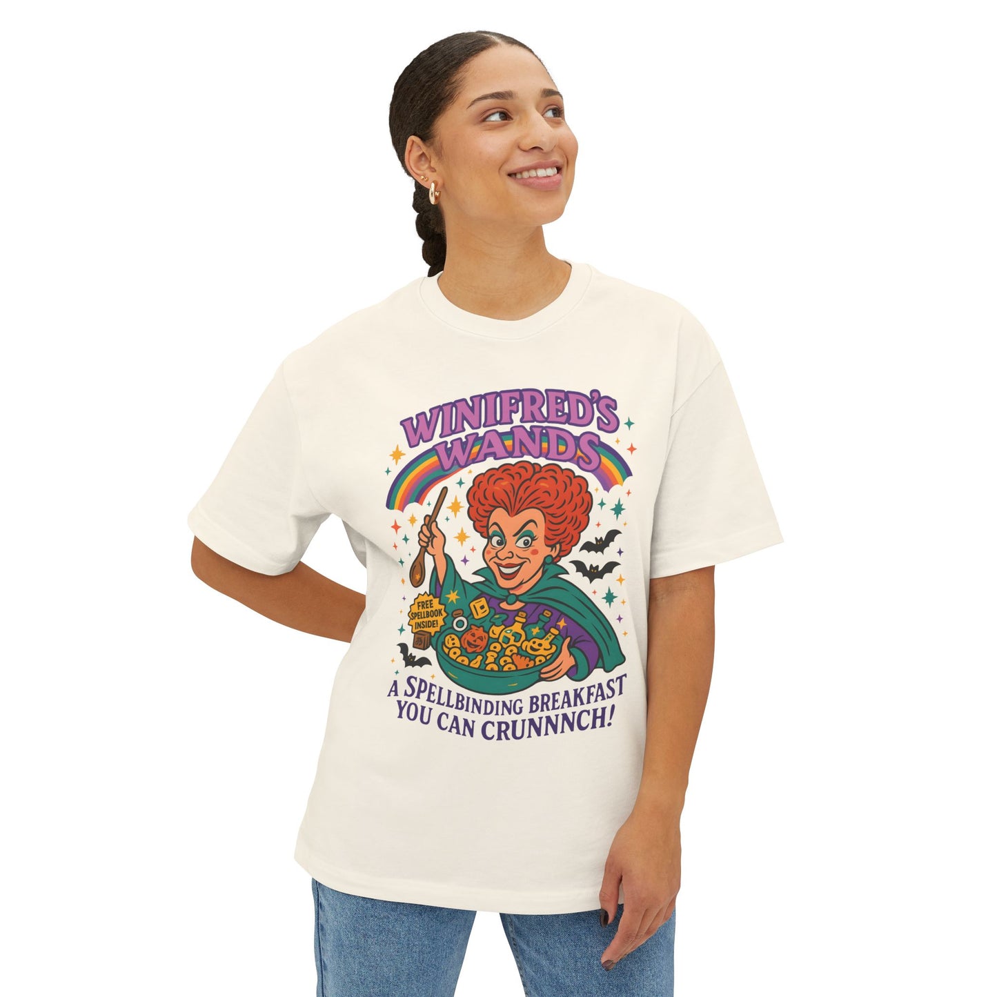 Winfred's Wands Unisex Oversized Boxy Tee