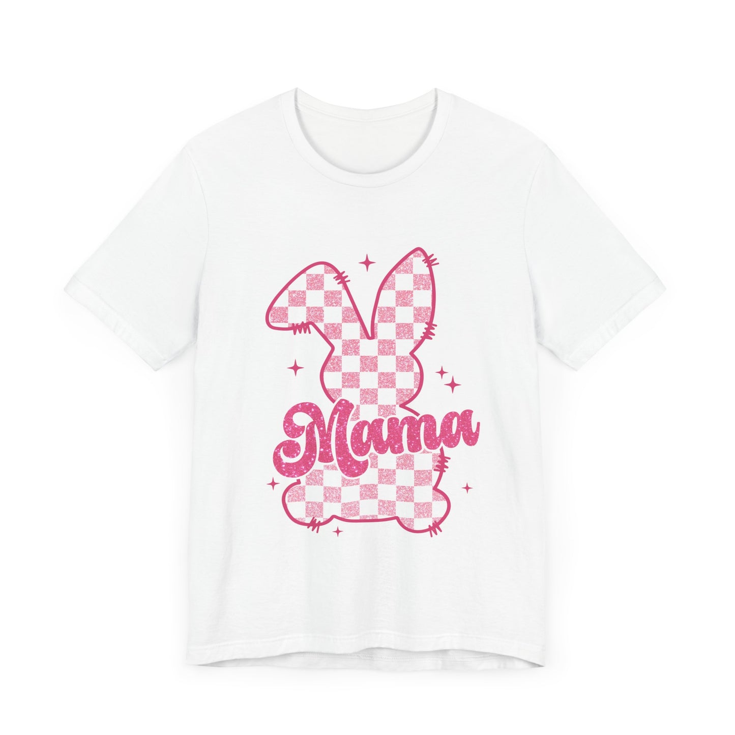 Mama Bunny Short Sleeve Tee - Cute Spring T-Shirt for Moms