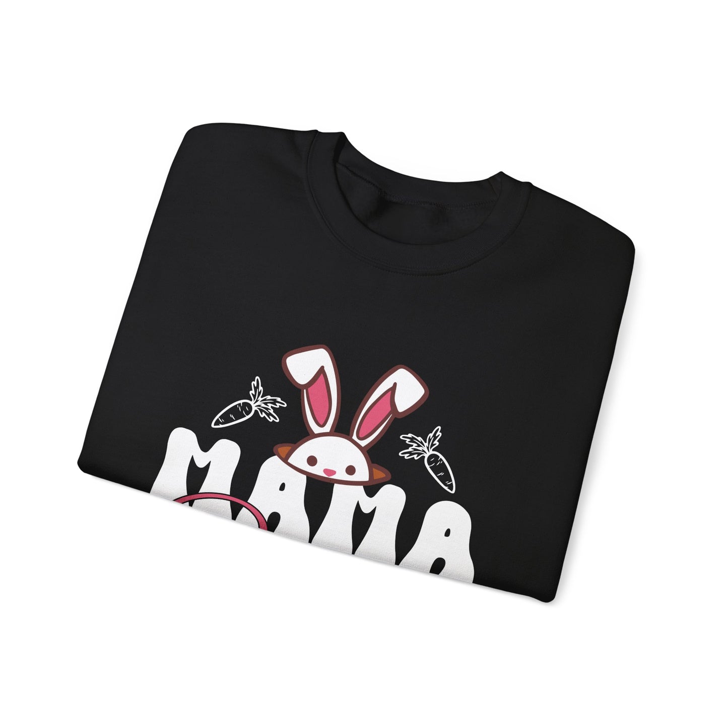 Bunny Graphic Unisex Heavy Blend™ Crewneck Sweatshirt - Cute Easter Gift
