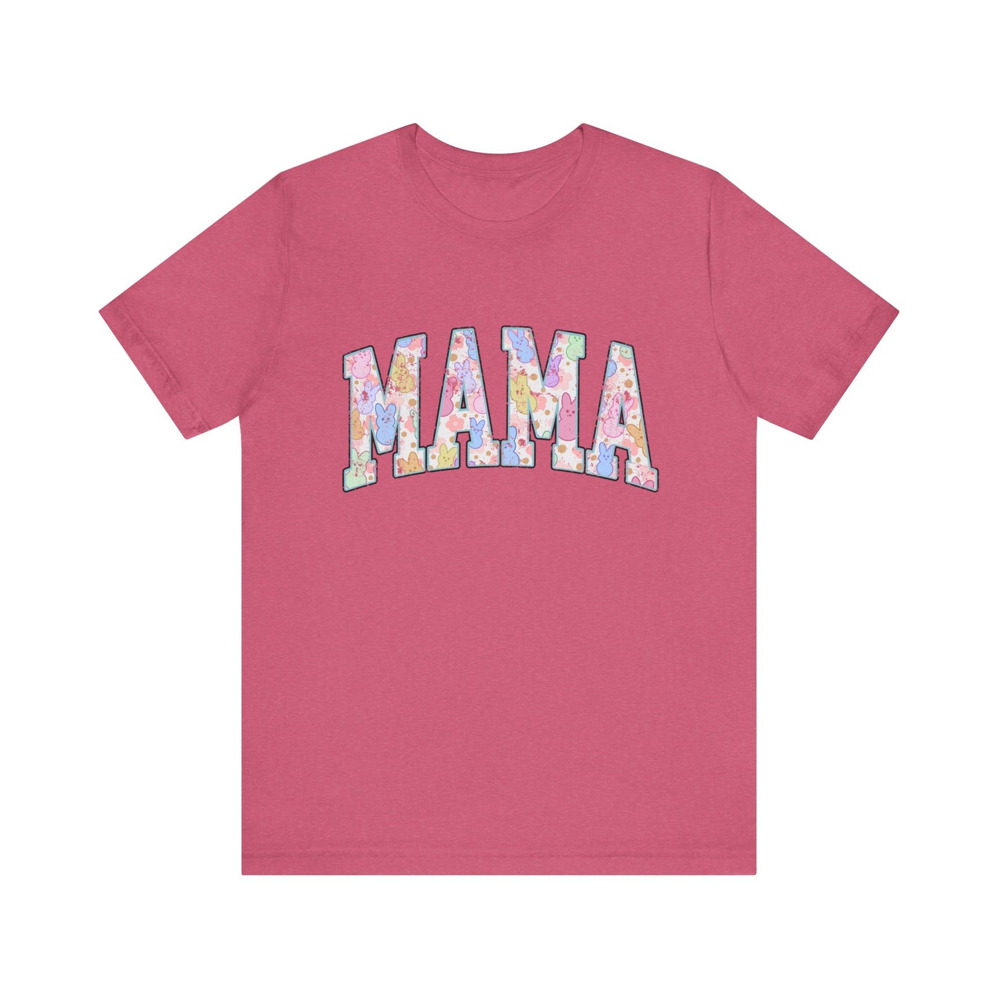 Floral 'Mama' Unisex Jersey Tee - Perfect Gift for Mother's Day