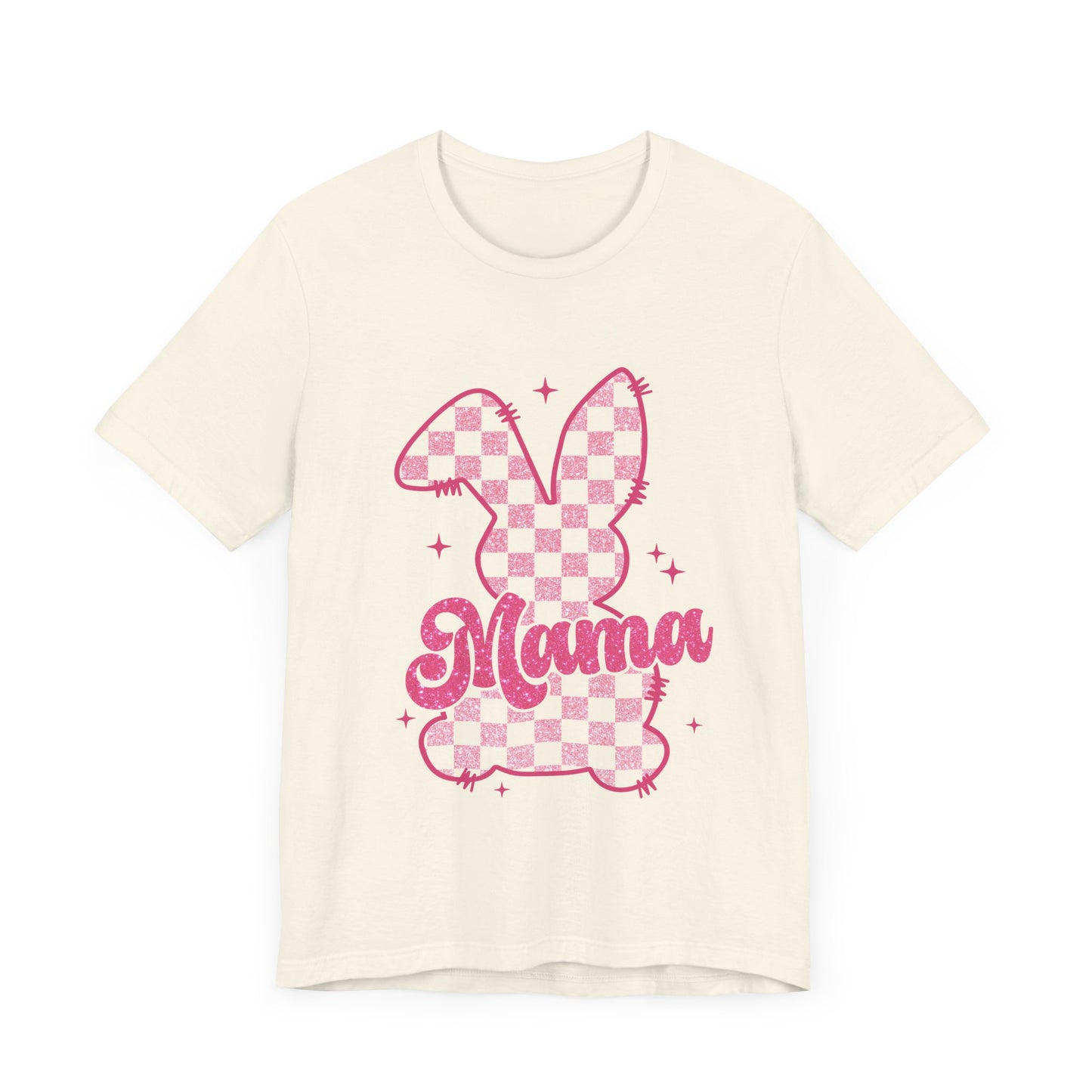 Mama Bunny Short Sleeve Tee - Cute Spring T-Shirt for Moms