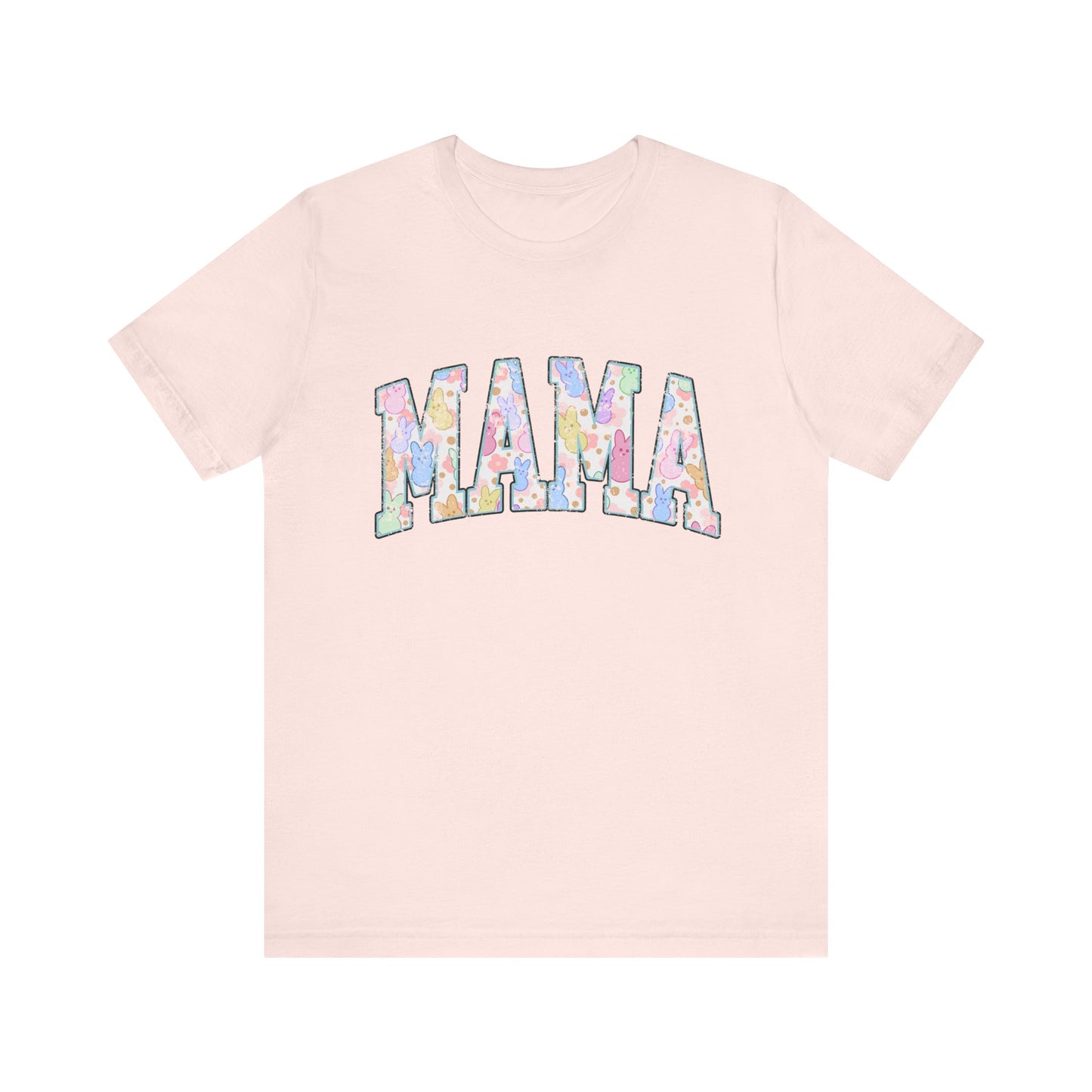 Floral 'Mama' Unisex Jersey Tee - Perfect Gift for Mother's Day