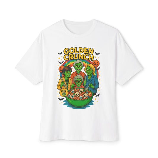 Halloween Themed Unisex Oversized Tee | Golden Crunch Graphic Shirt, Spooky Style, Casual Vibe, Perfect for Fall Celebrations, [...]