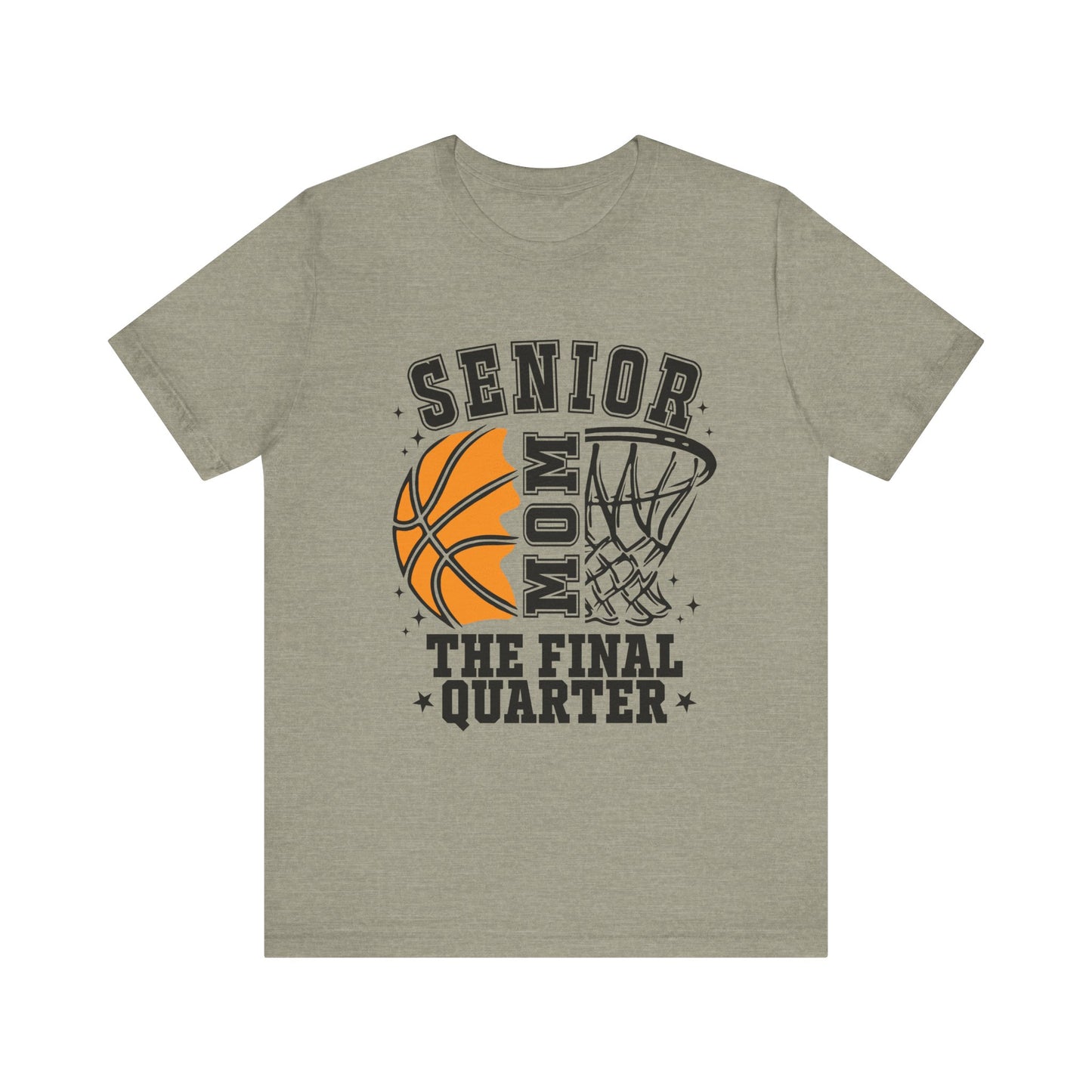 Senior Mom Basketball Tee - The Final Quarter