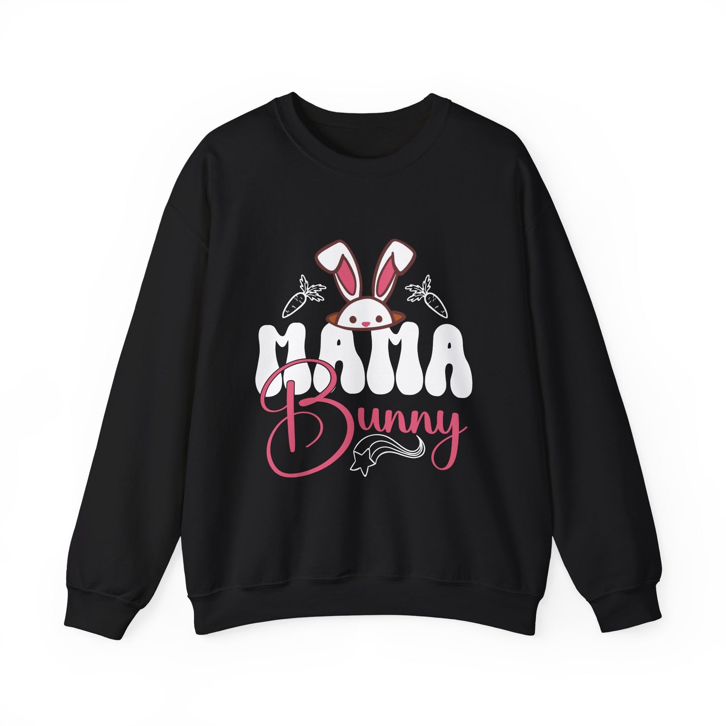 Bunny Graphic Unisex Heavy Blend™ Crewneck Sweatshirt - Cute Easter Gift