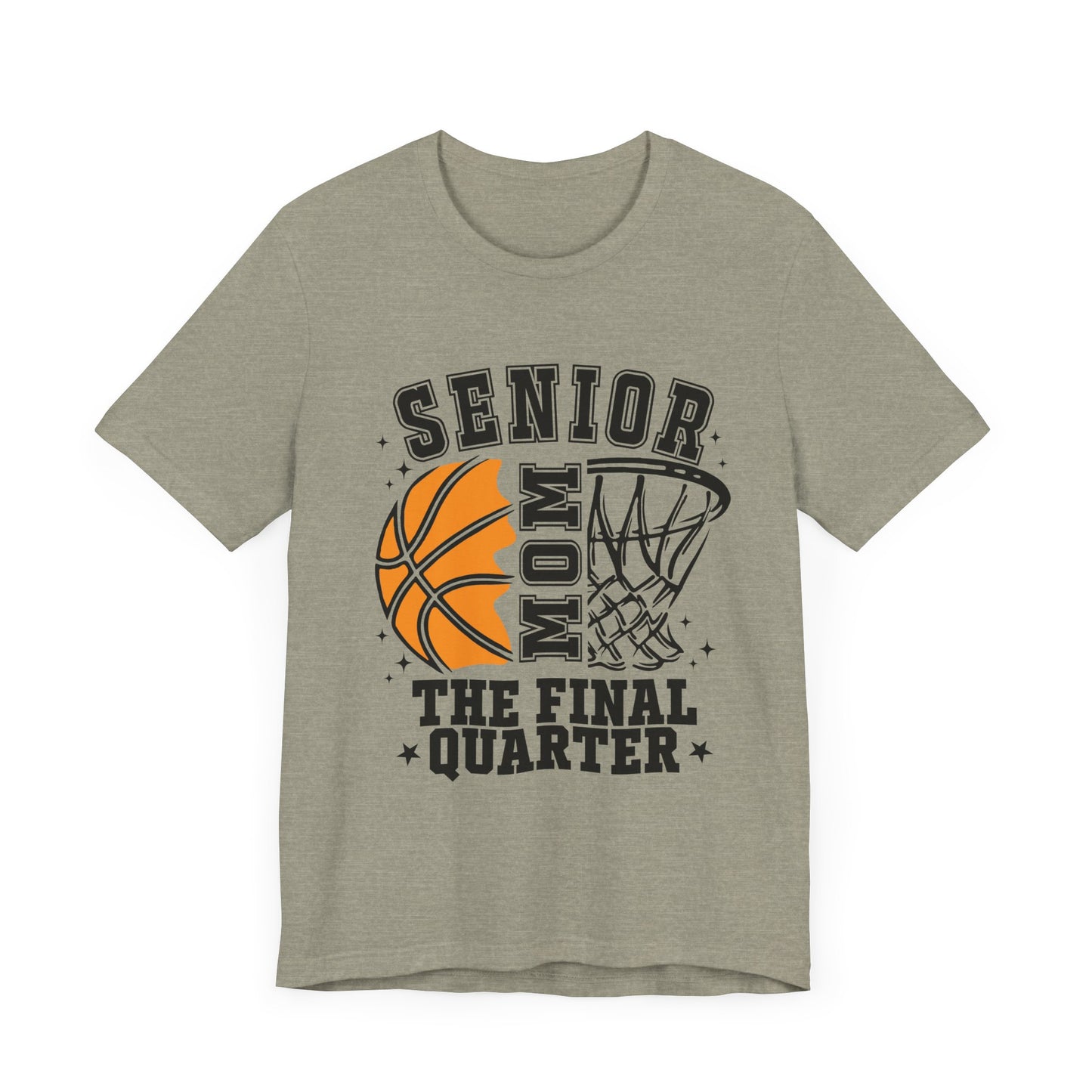 Senior Mom Basketball Tee - The Final Quarter
