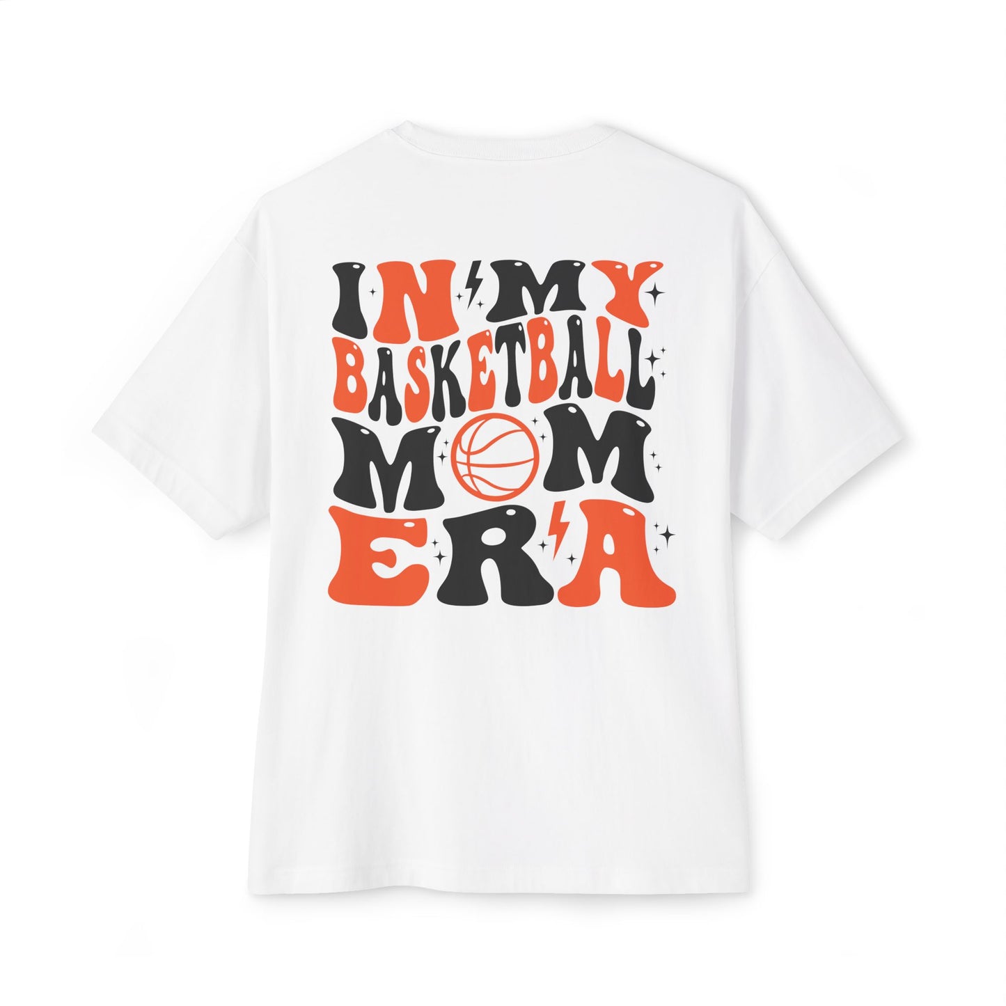 Unisex Oversized Boxy Tee - 'In My Basketball Era' Graphic Tee for Sporty Casual Style