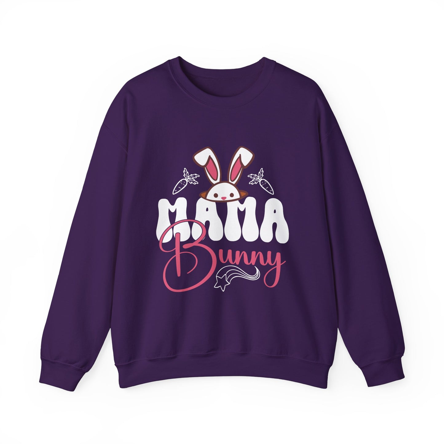 Bunny Graphic Unisex Heavy Blend™ Crewneck Sweatshirt - Cute Easter Gift