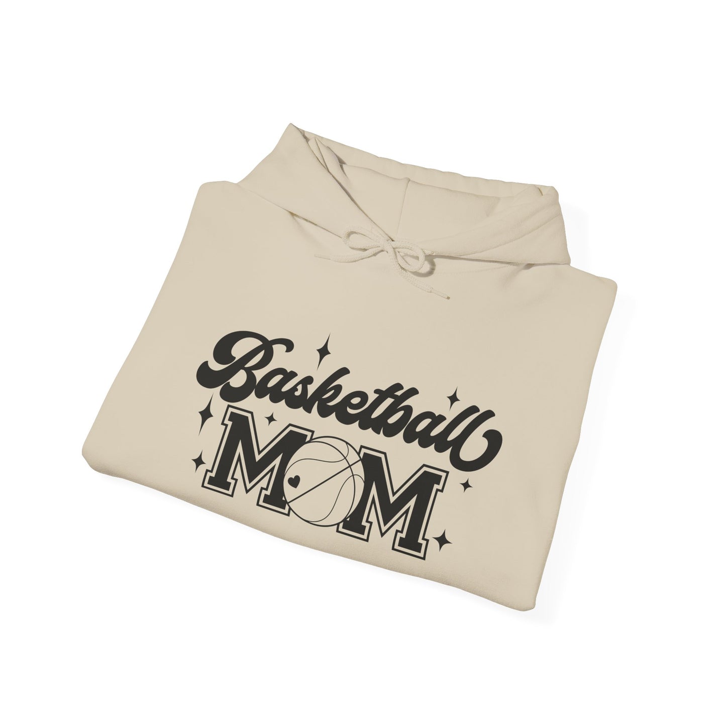 Basketball Mom Unisex Heavy Blend Hoodie - Perfect Gift for Sports Moms