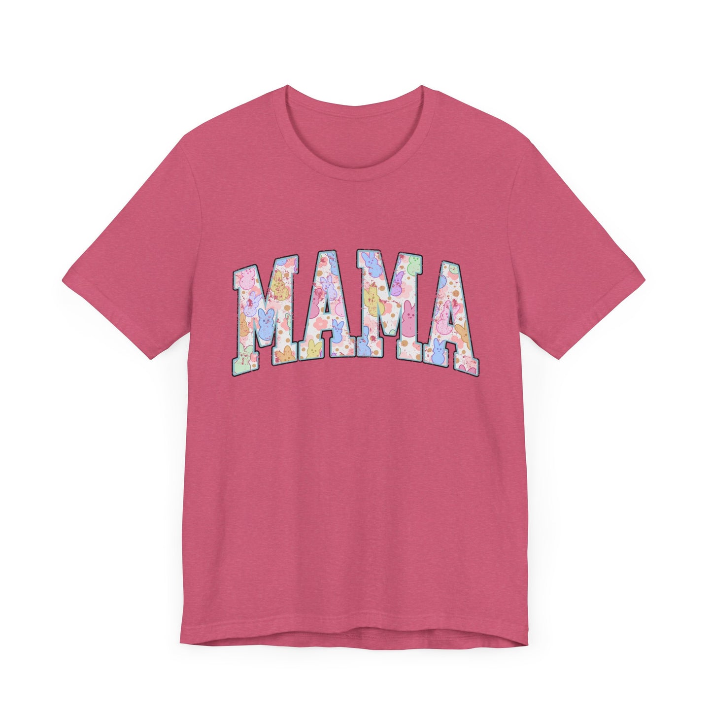 Floral 'Mama' Unisex Jersey Tee - Perfect Gift for Mother's Day