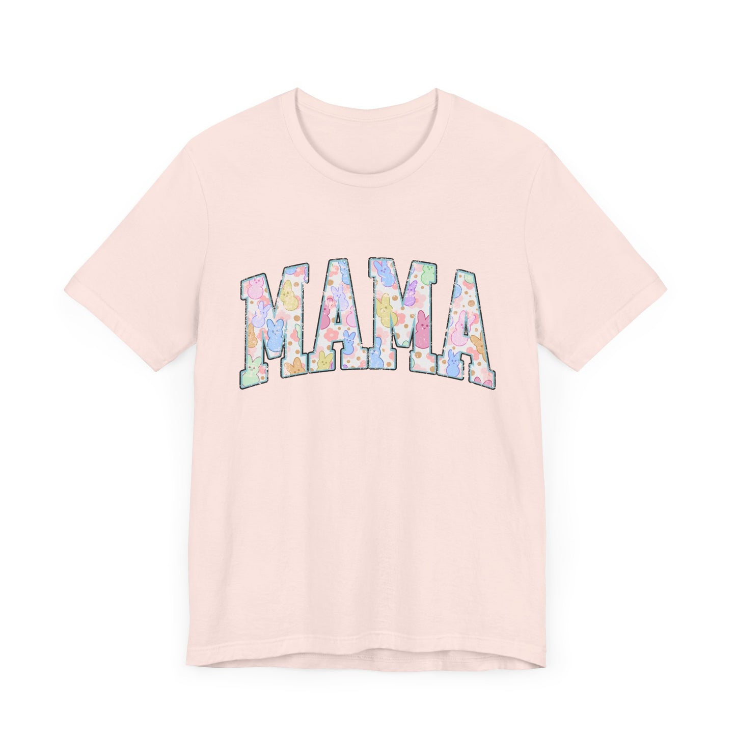 Floral 'Mama' Unisex Jersey Tee - Perfect Gift for Mother's Day