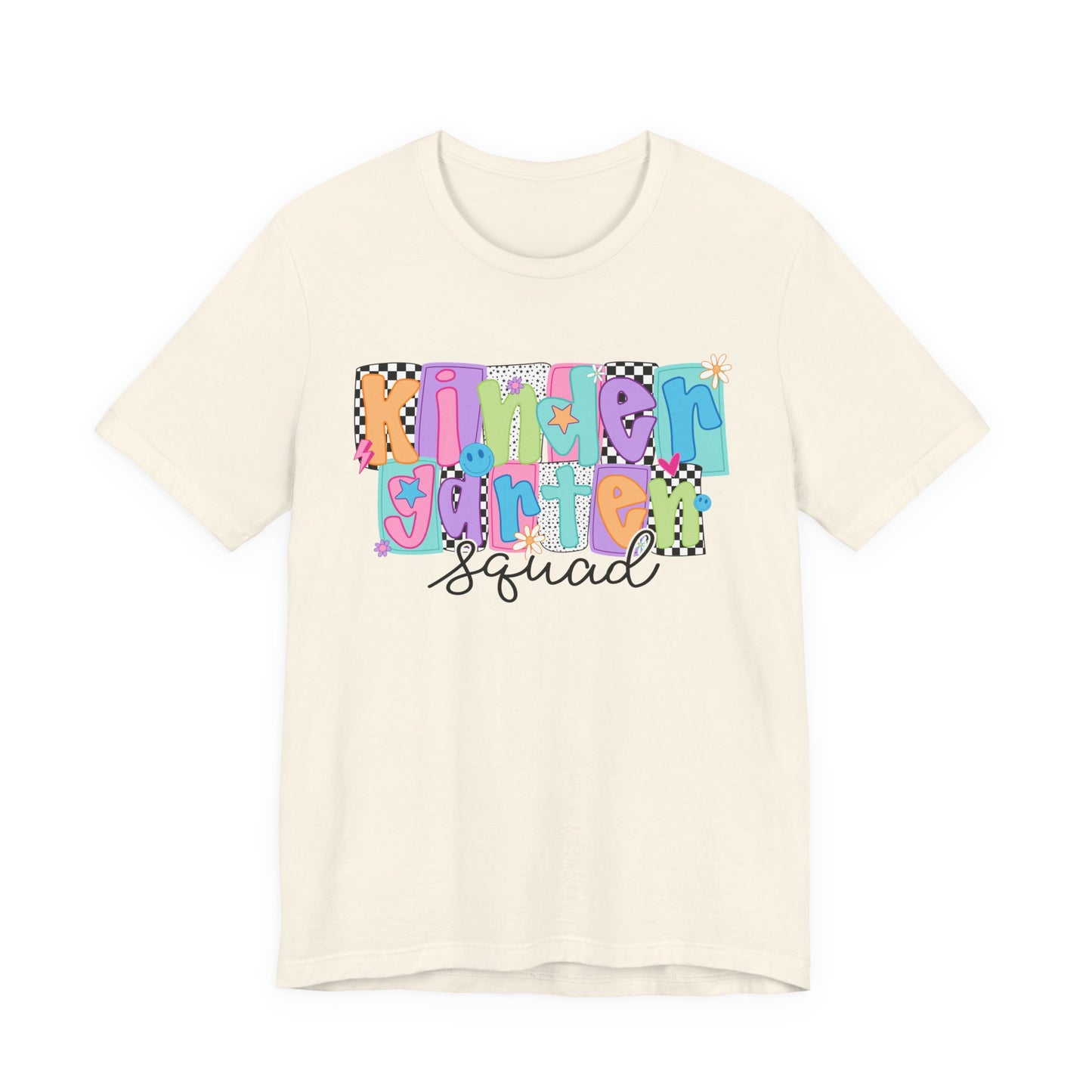 Kindergarten Squad T-Shirt, Teacher Gift, Cute Classroom Tee, Back to School, Kids Birthday Celebration