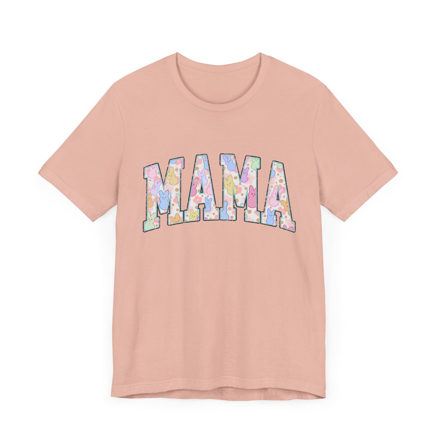 Floral 'Mama' Unisex Jersey Tee - Perfect Gift for Mother's Day