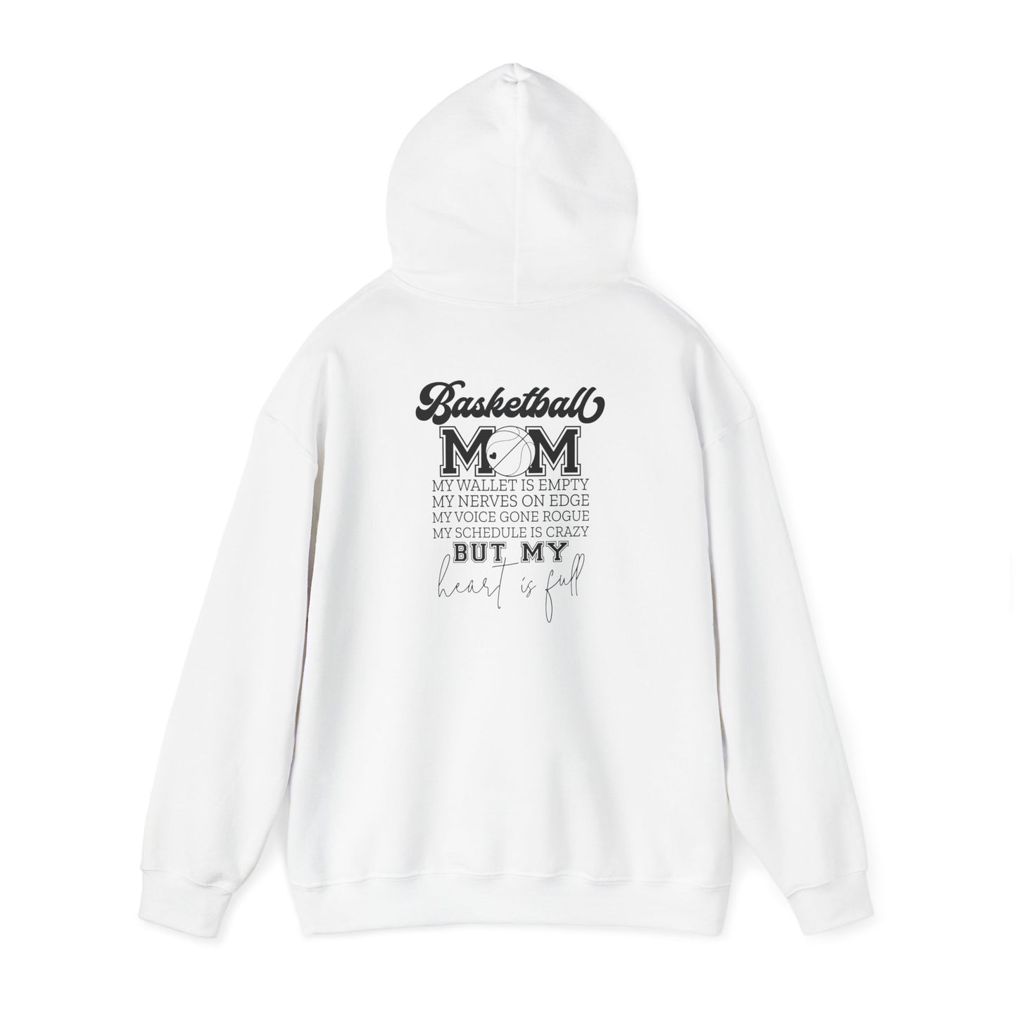 Basketball Mom Unisex Heavy Blend Hoodie - Perfect Gift for Sports Moms