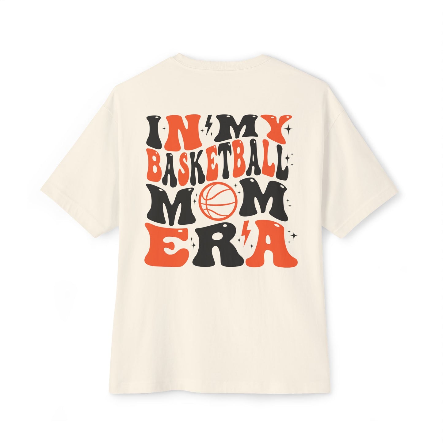 Unisex Oversized Boxy Tee - 'In My Basketball Era' Graphic Tee for Sporty Casual Style
