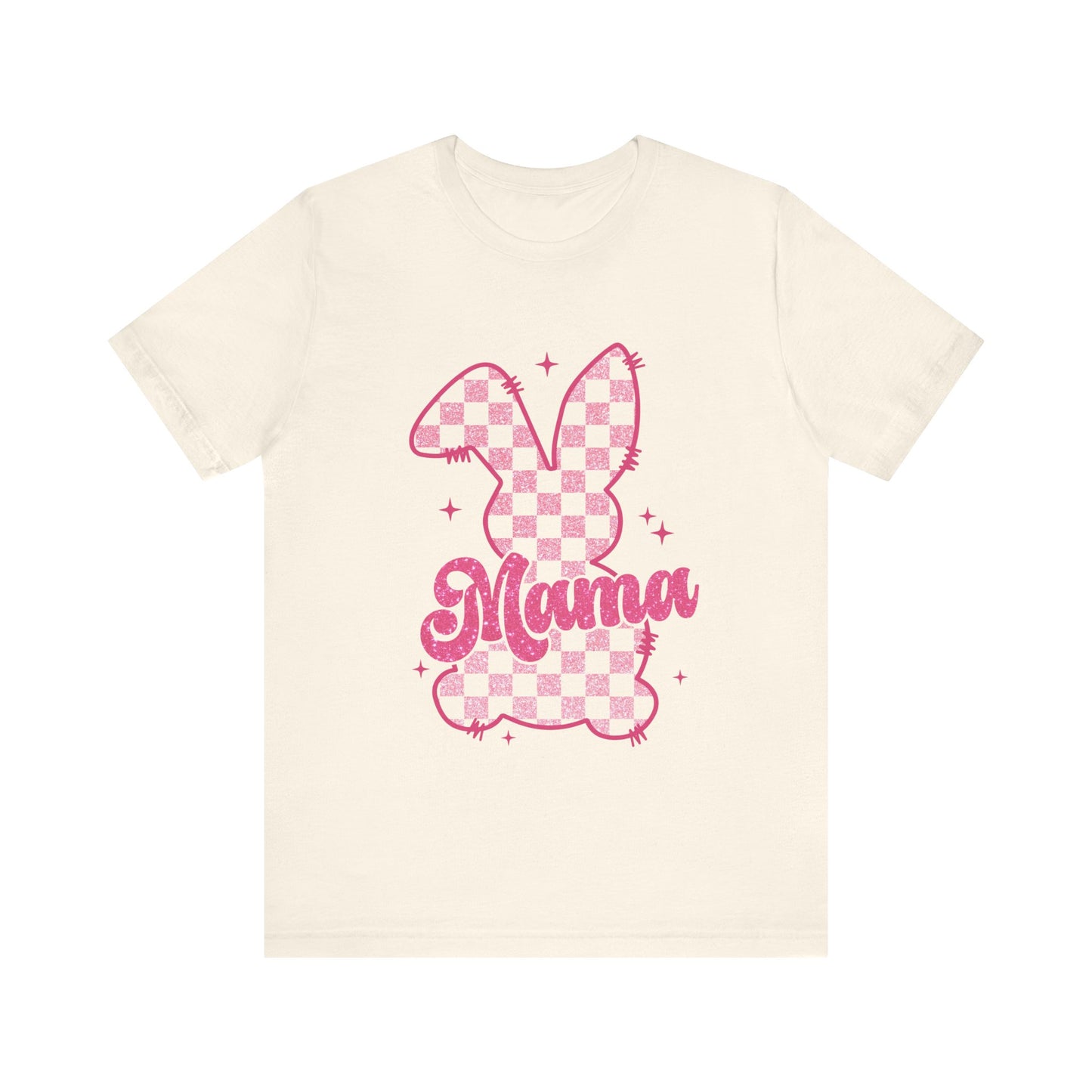 Mama Bunny Short Sleeve Tee - Cute Spring T-Shirt for Moms