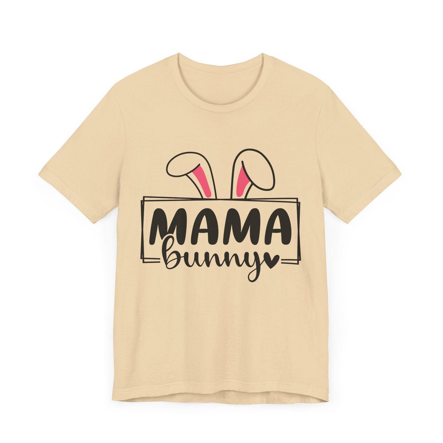 Mama Bunny Unisex Short Sleeve Tee - Perfect for Easter Celebrations