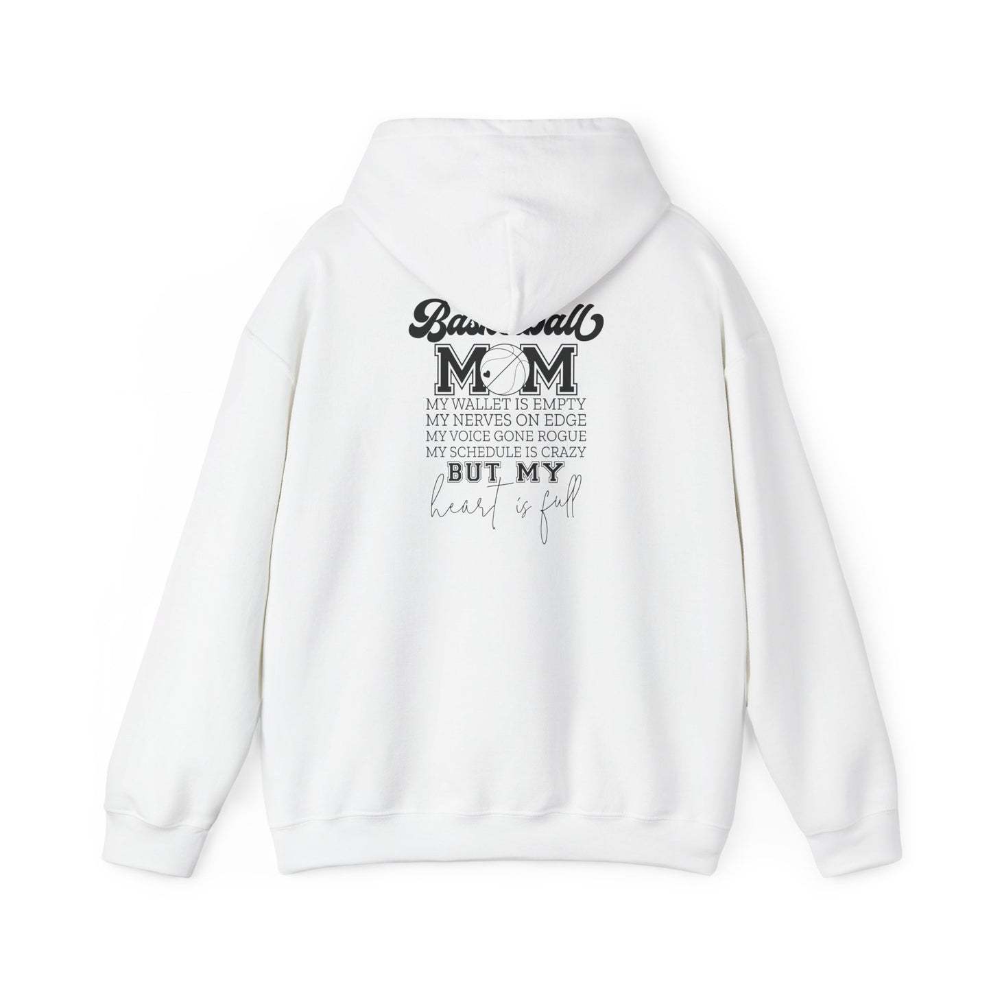 Basketball Mom Unisex Heavy Blend Hoodie - Perfect Gift for Sports Moms