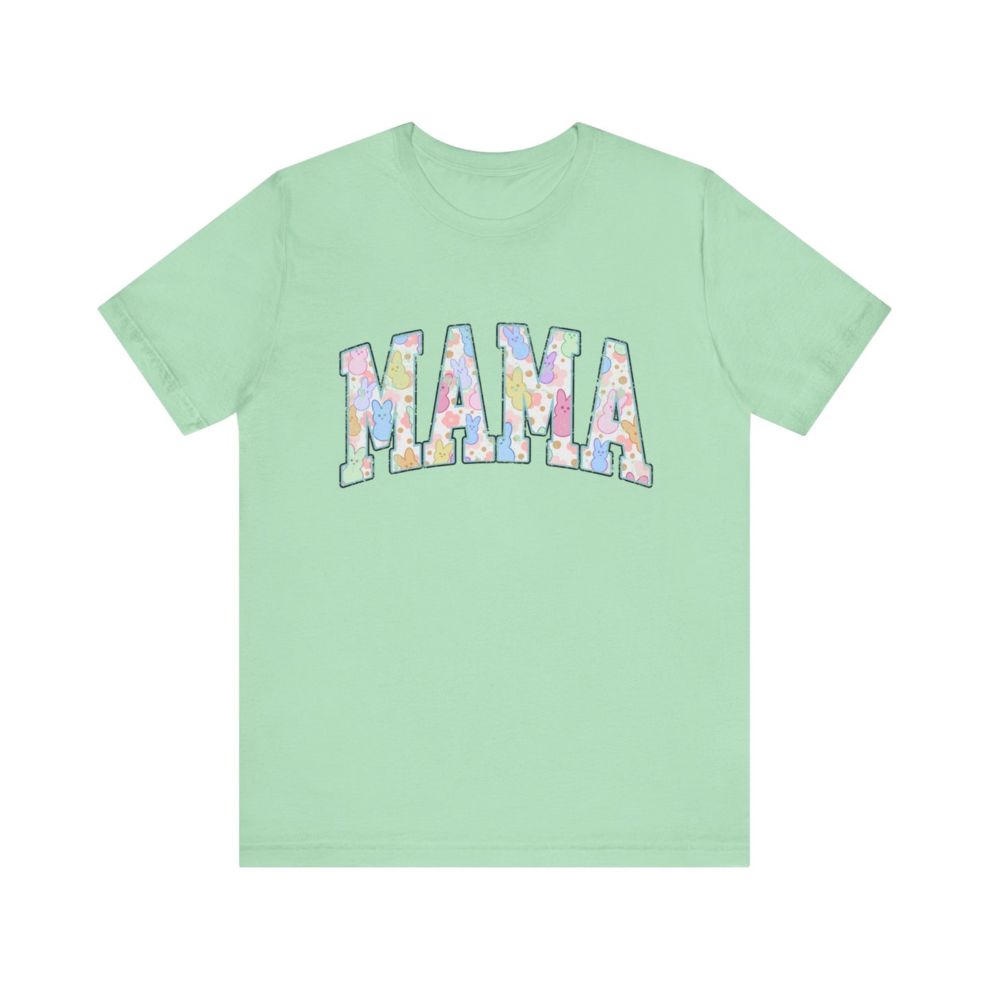 Floral 'Mama' Unisex Jersey Tee - Perfect Gift for Mother's Day
