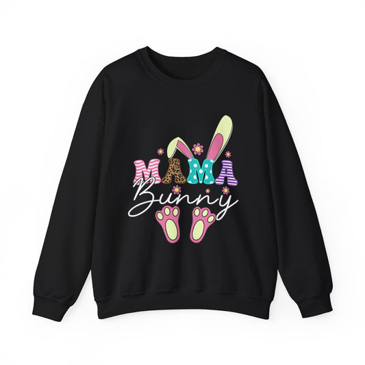 Mama Bunny Unisex Crewneck Sweatshirt - Cute Easter Vibes