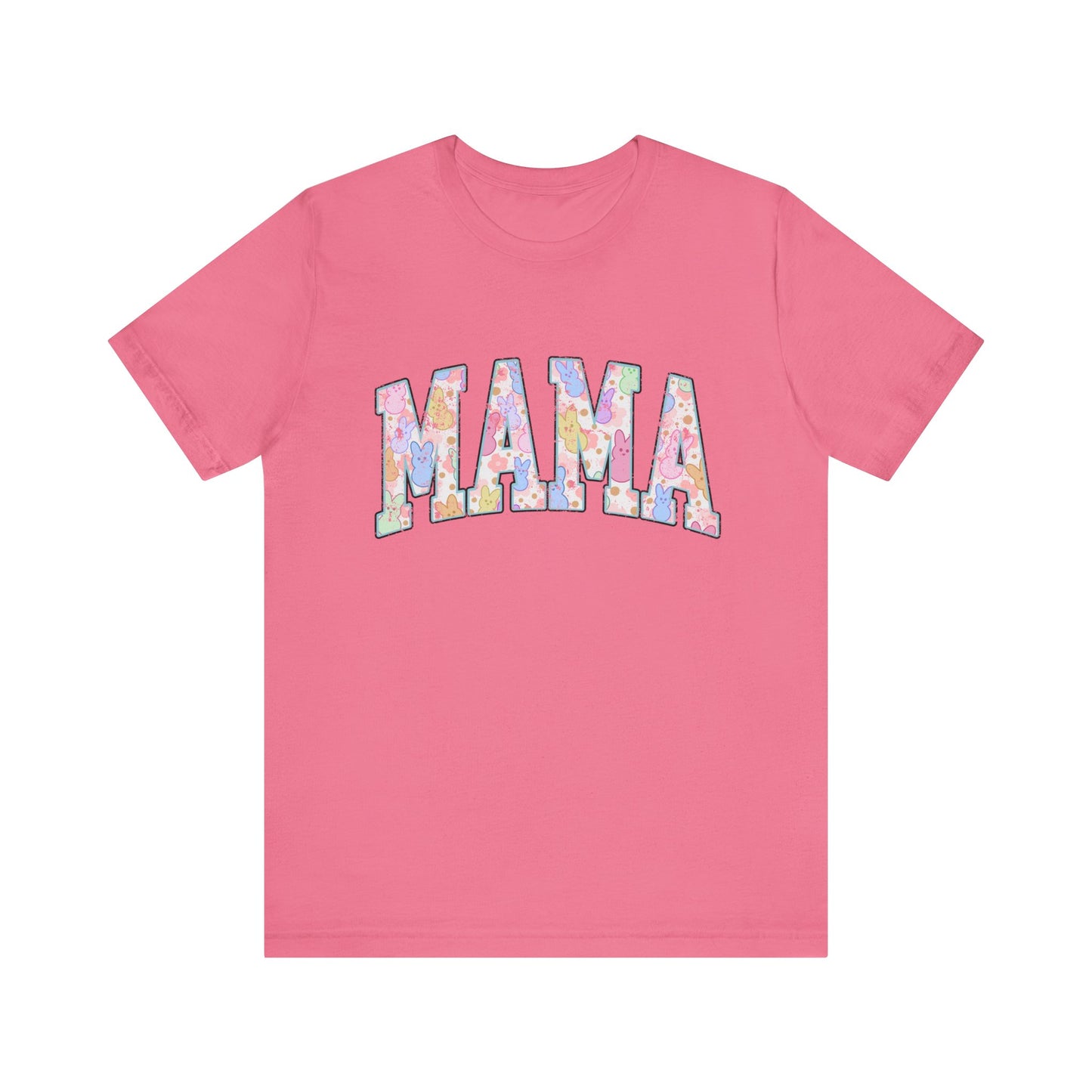 Floral 'Mama' Unisex Jersey Tee - Perfect Gift for Mother's Day