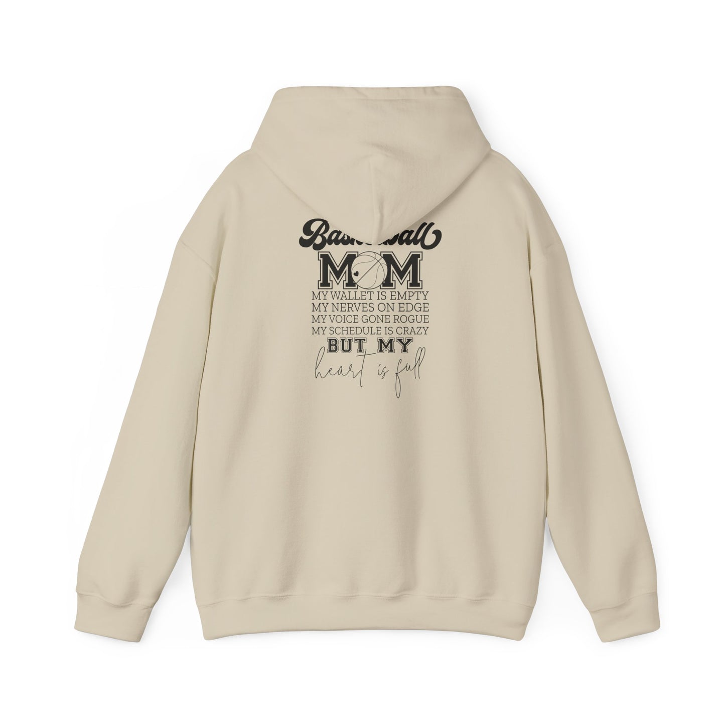 Basketball Mom Unisex Heavy Blend Hoodie - Perfect Gift for Sports Moms