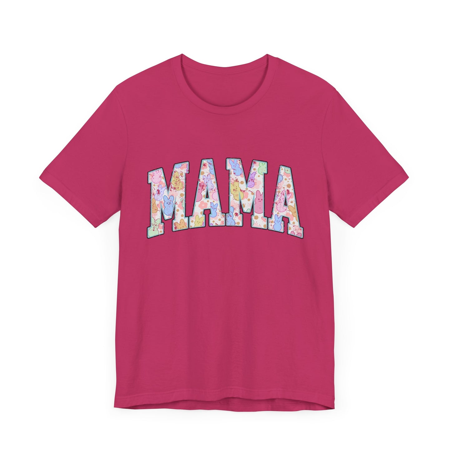 Floral 'Mama' Unisex Jersey Tee - Perfect Gift for Mother's Day