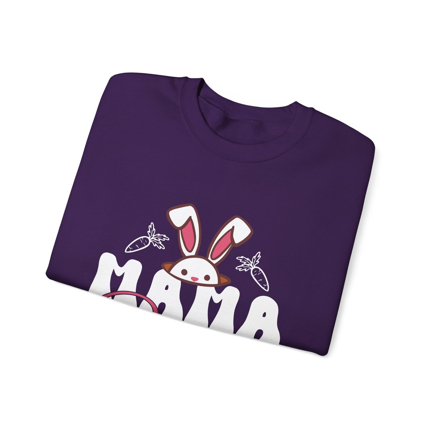 Bunny Graphic Unisex Heavy Blend™ Crewneck Sweatshirt - Cute Easter Gift
