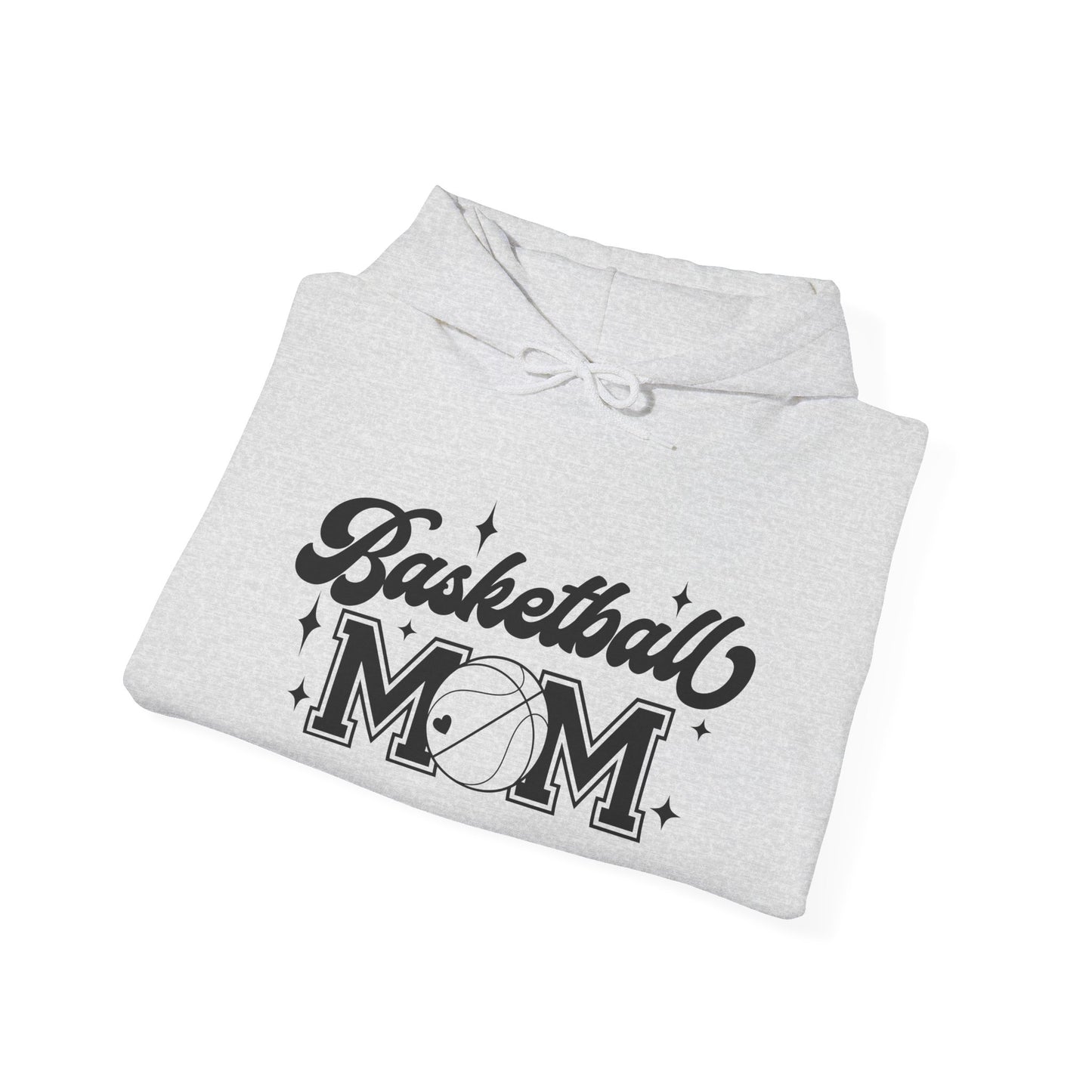 Basketball Mom Unisex Heavy Blend Hoodie - Perfect Gift for Sports Moms