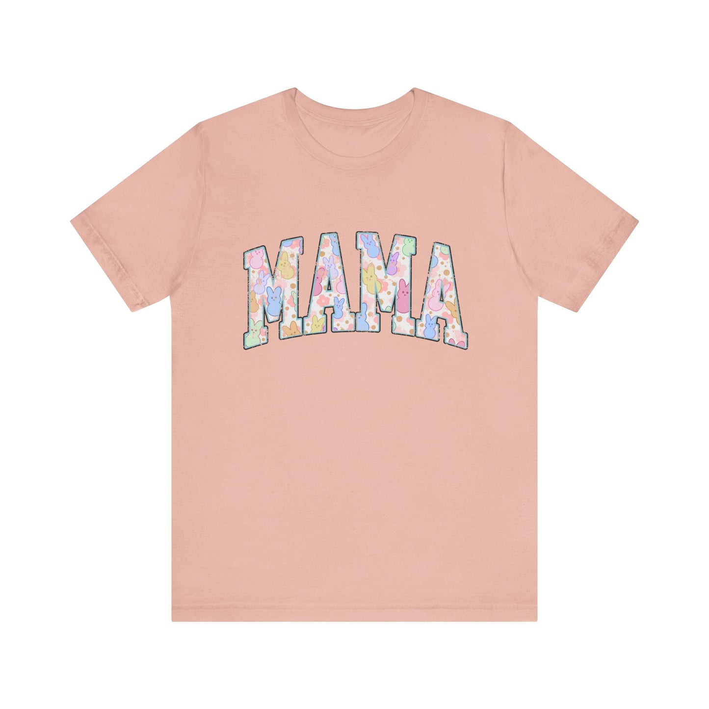 Floral 'Mama' Unisex Jersey Tee - Perfect Gift for Mother's Day