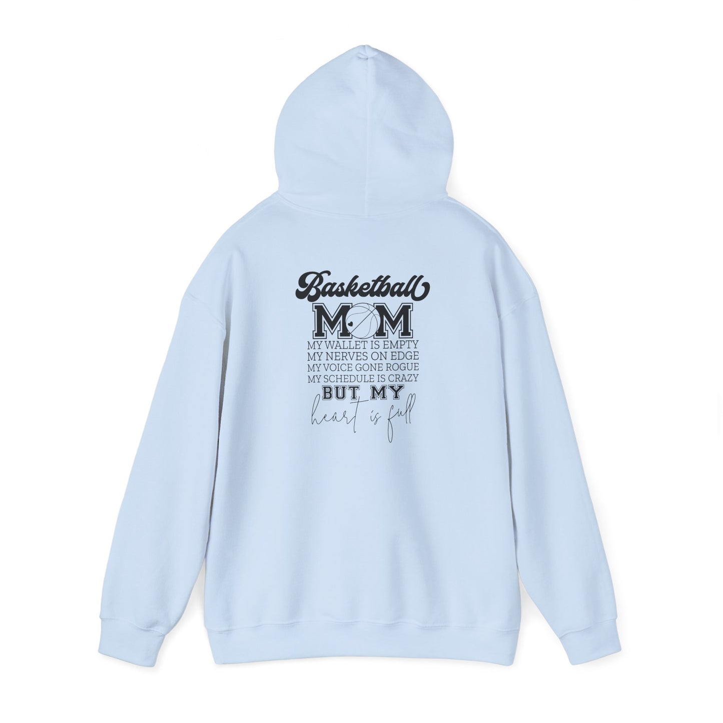 Basketball Mom Unisex Heavy Blend Hoodie - Perfect Gift for Sports Moms