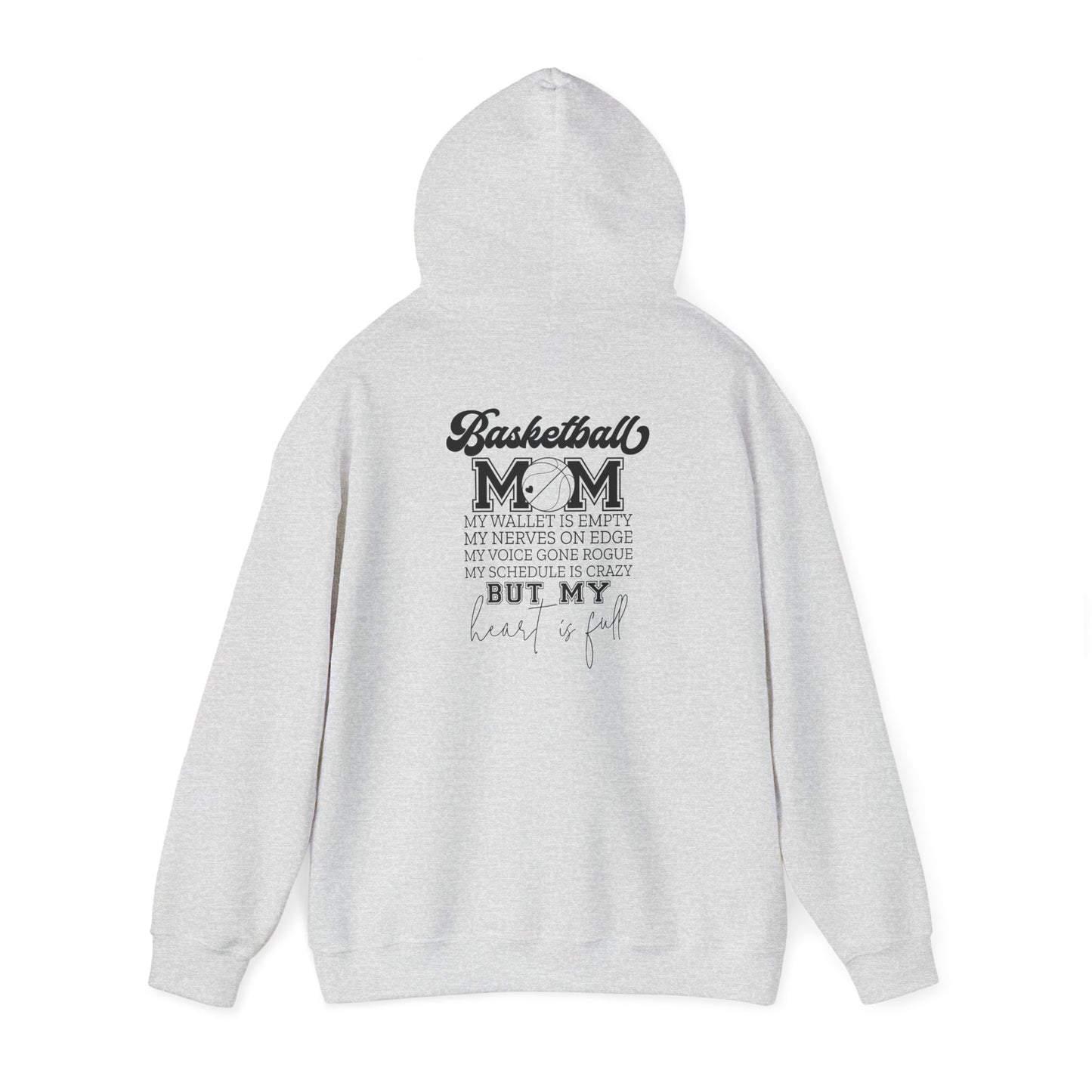 Basketball Mom Unisex Heavy Blend Hoodie - Perfect Gift for Sports Moms