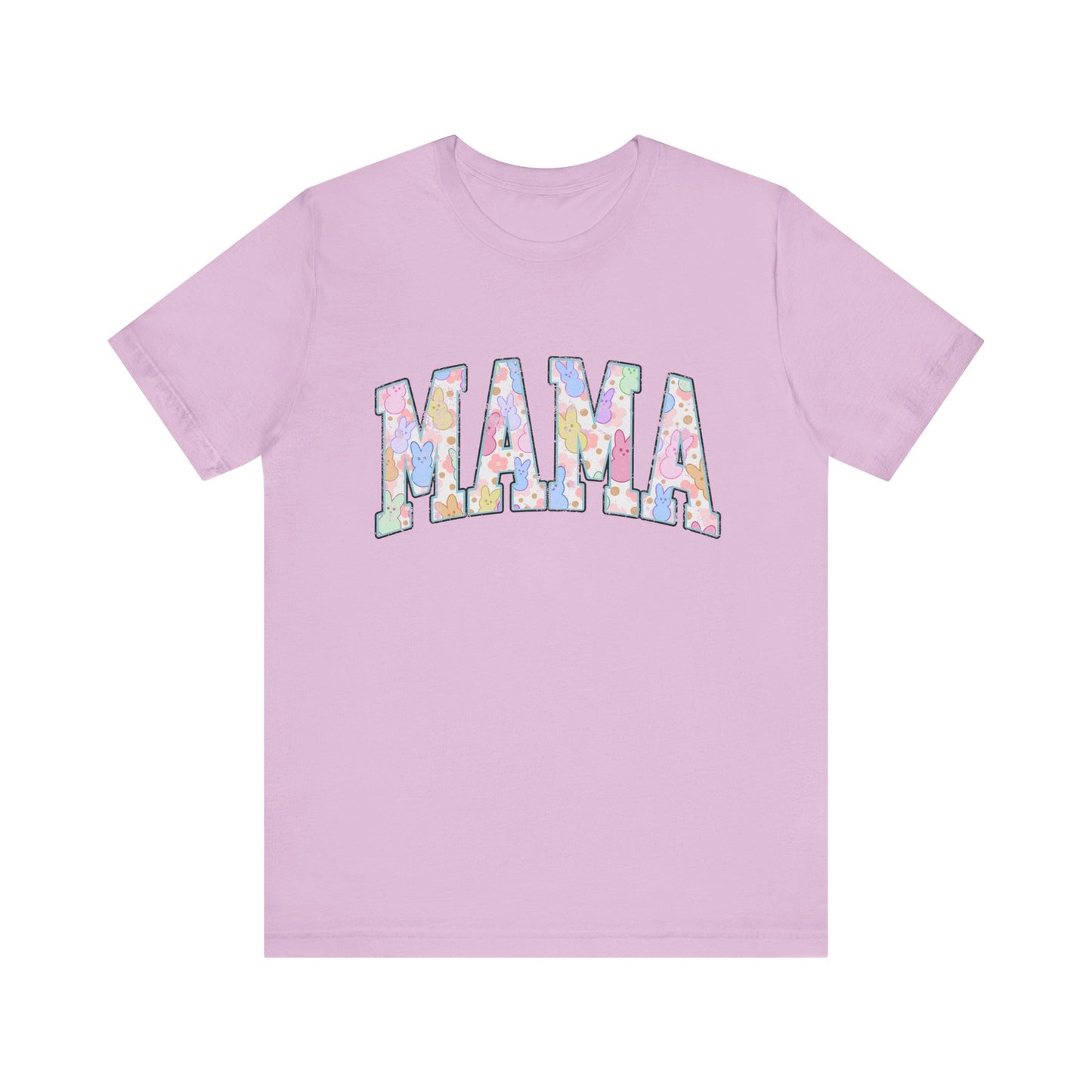 Floral 'Mama' Unisex Jersey Tee - Perfect Gift for Mother's Day
