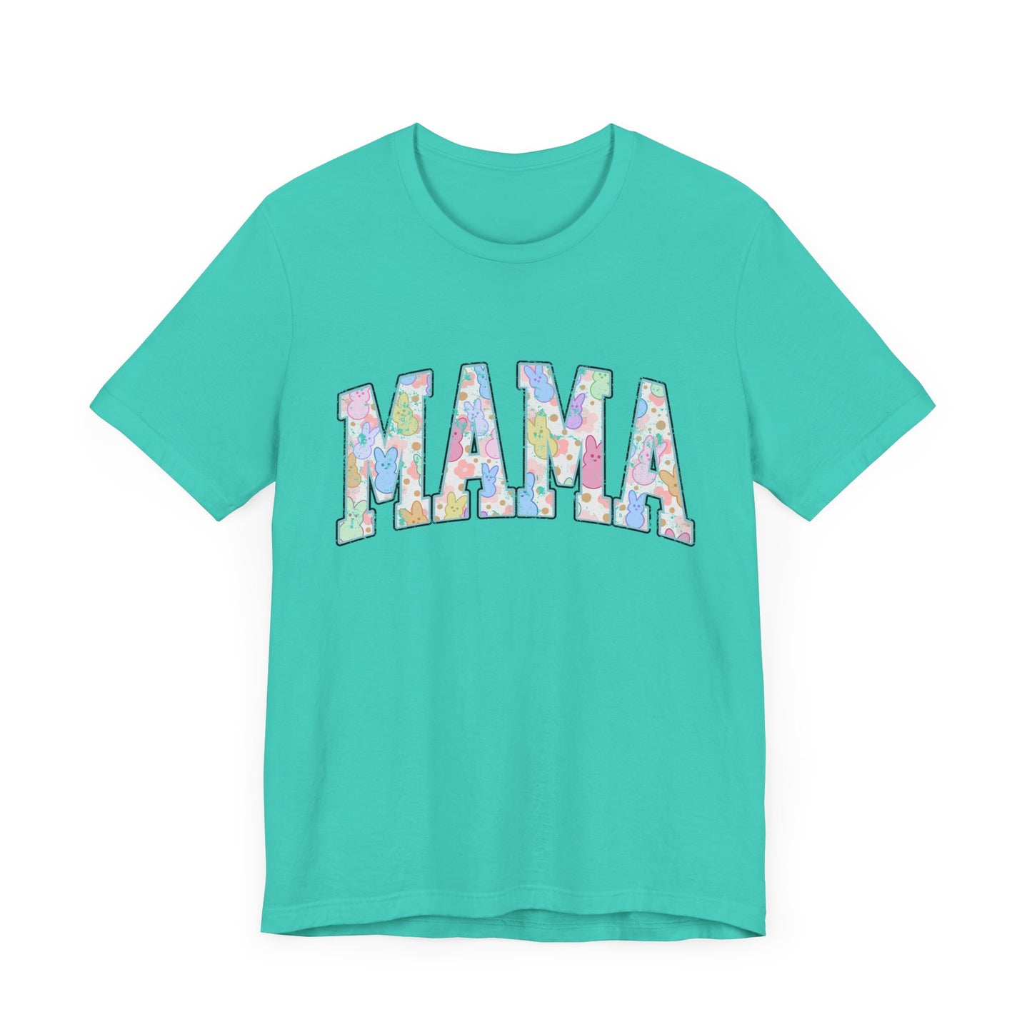 Floral 'Mama' Unisex Jersey Tee - Perfect Gift for Mother's Day