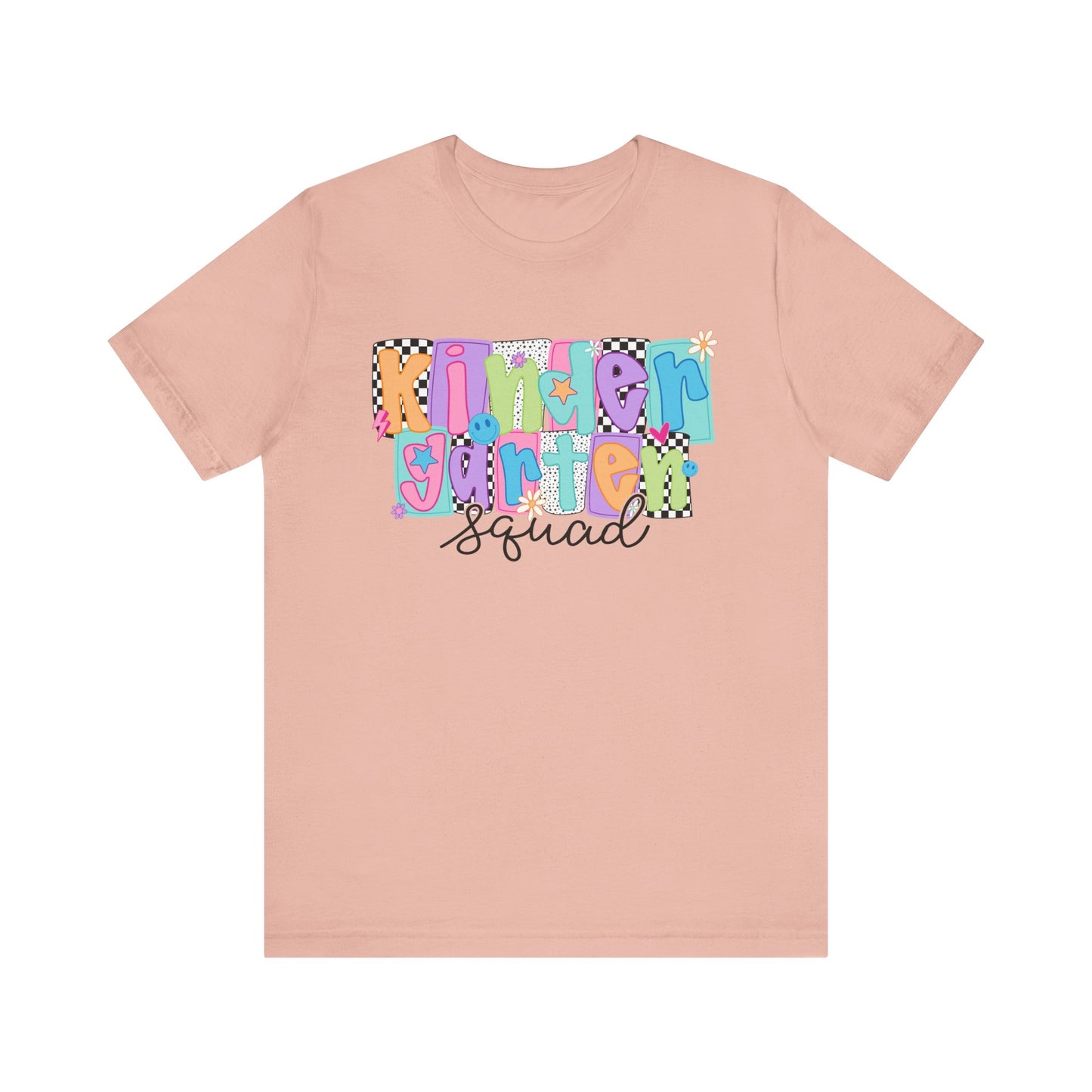 Kindergarten Squad T-Shirt, Teacher Gift, Cute Classroom Tee, Back to School, Kids Birthday Celebration