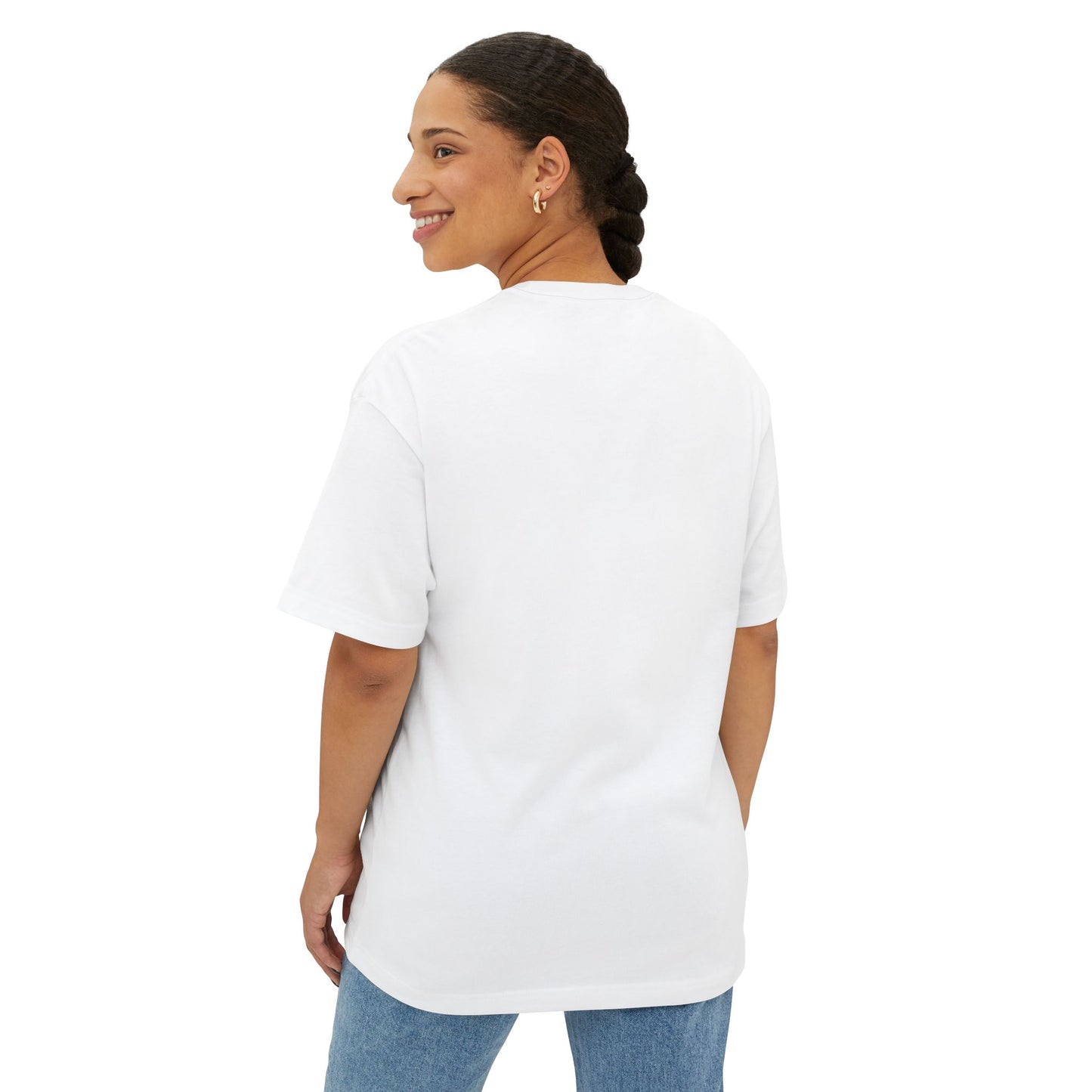 Basketball Mom Life Unisex Oversized Boxy Tee