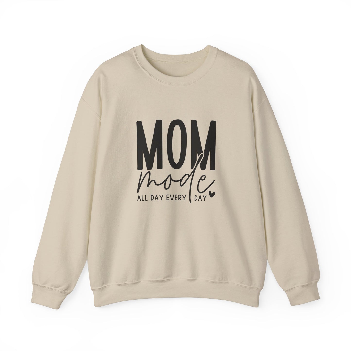 Mom Mode Sweatshirt - Comfortable Unisex Crewneck for Everyday Wear