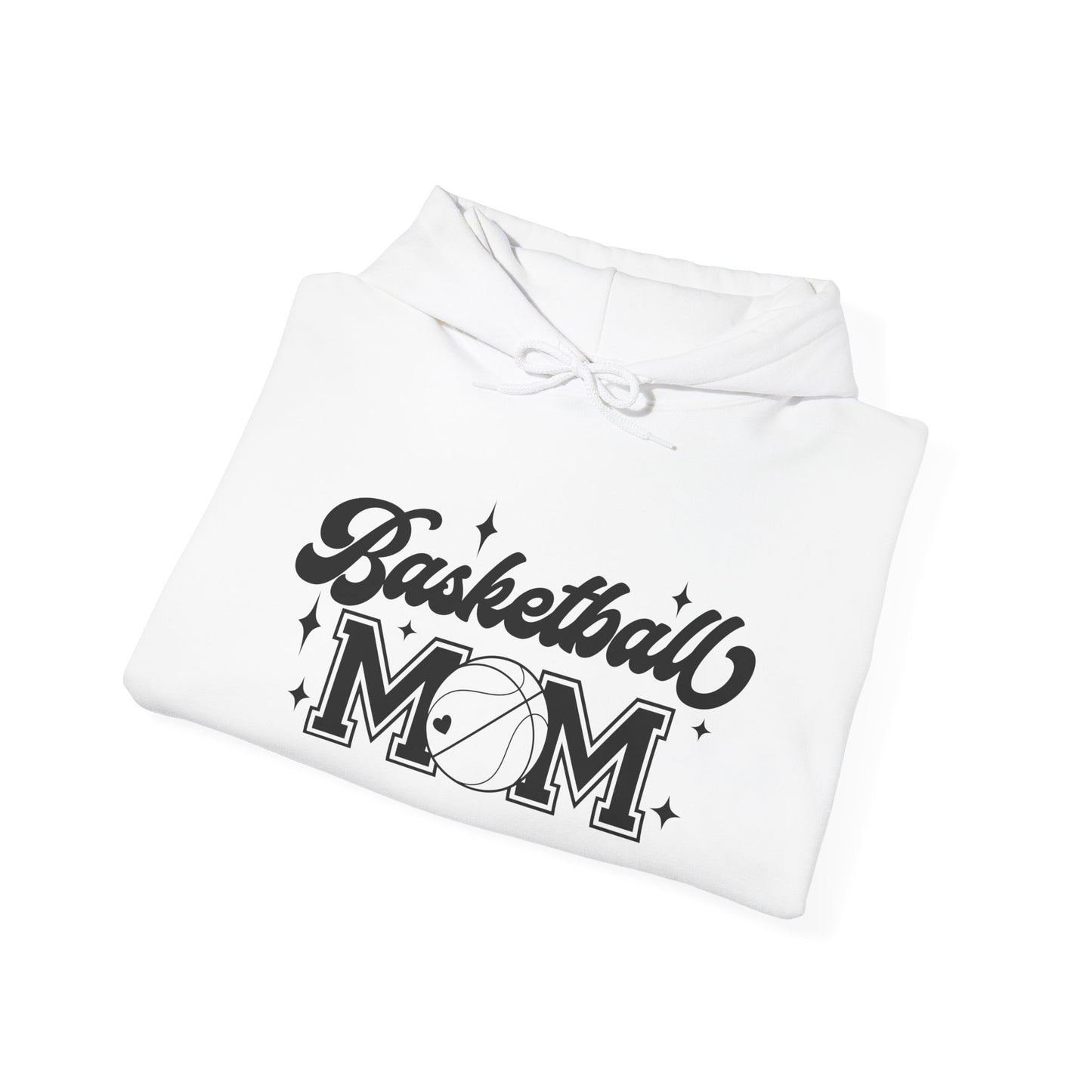 Basketball Mom Unisex Heavy Blend Hoodie - Perfect Gift for Sports Moms