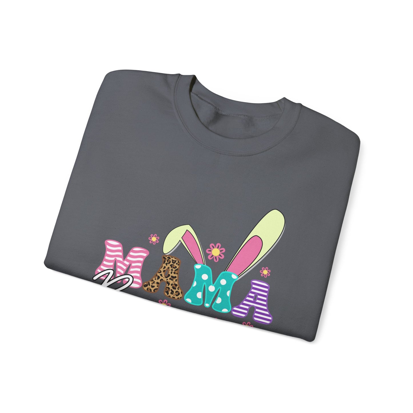 Mama Bunny Unisex Crewneck Sweatshirt - Cute Easter Vibes