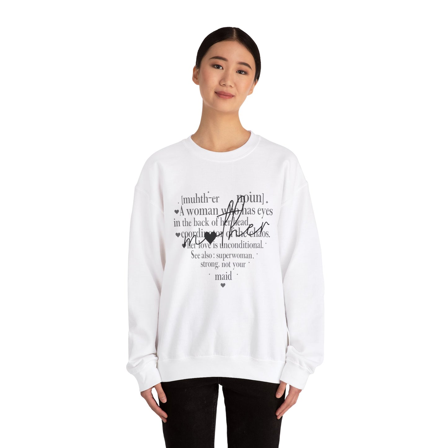 Unisex Heavy Blend™ Crewneck Sweatshirt - 'Muther' Definition