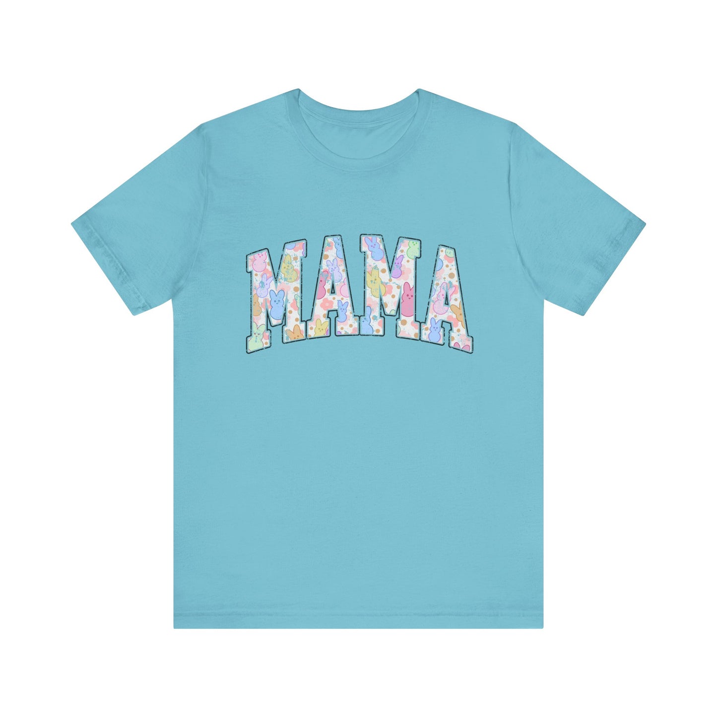 Floral 'Mama' Unisex Jersey Tee - Perfect Gift for Mother's Day