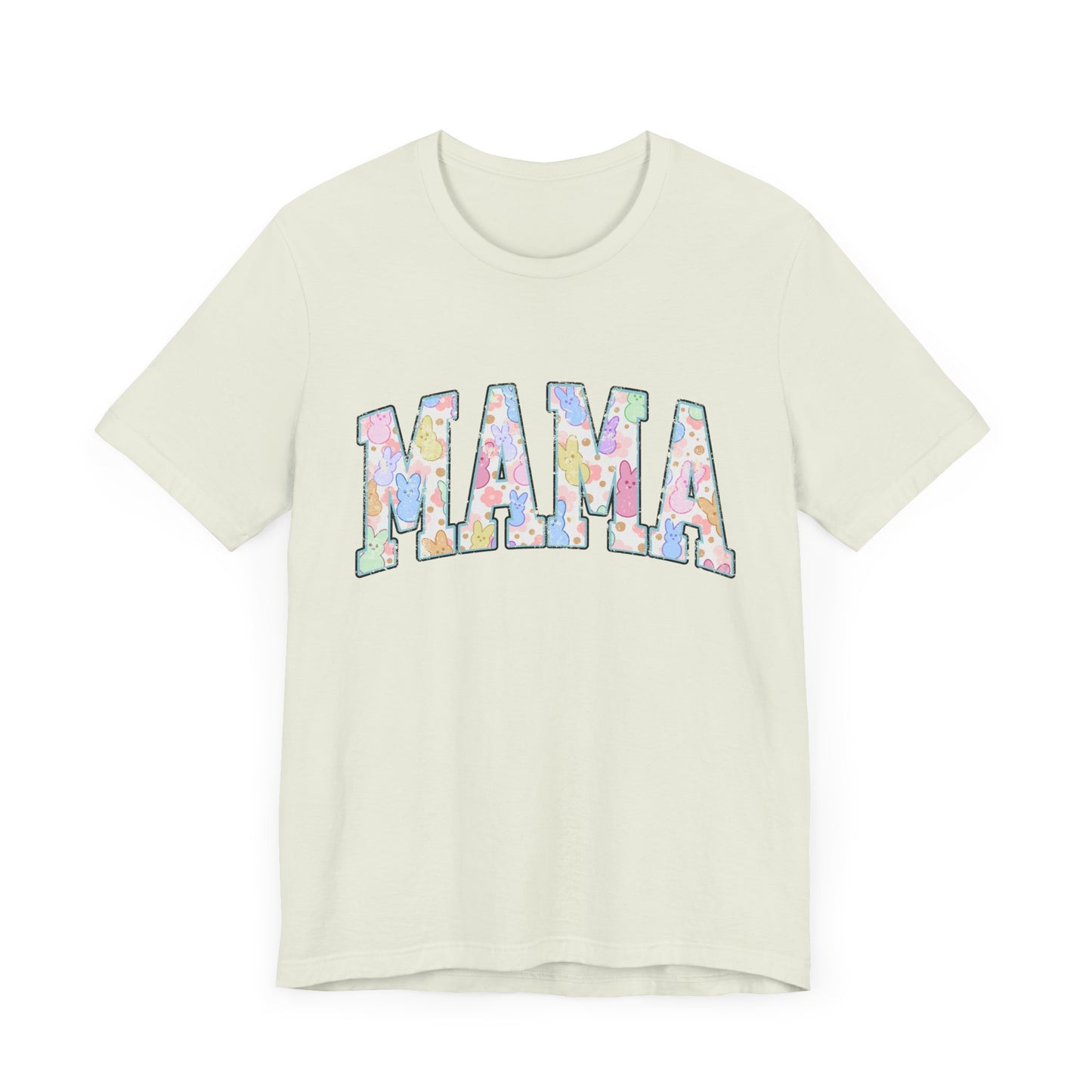 Floral 'Mama' Unisex Jersey Tee - Perfect Gift for Mother's Day