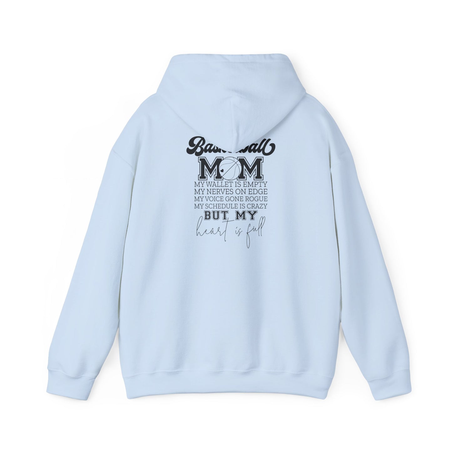 Basketball Mom Unisex Heavy Blend Hoodie - Perfect Gift for Sports Moms